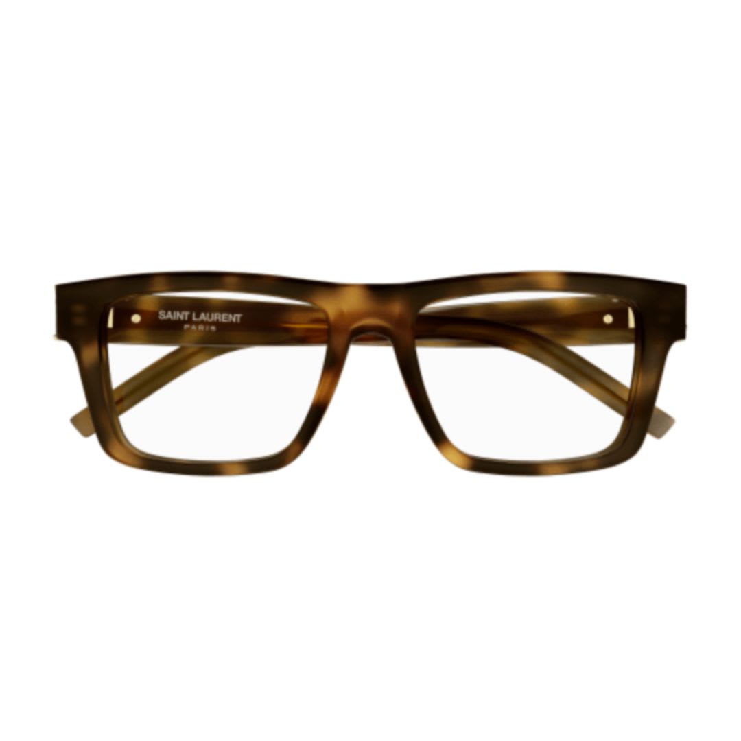 Shop Saint Laurent Sl M10_b003 Havana Havana Transpa