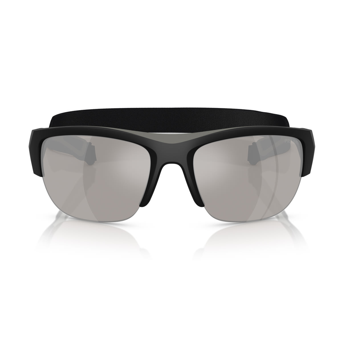 Prada Ps A01s 69mm Mirrored Semirimless Pillow Sunglasses
