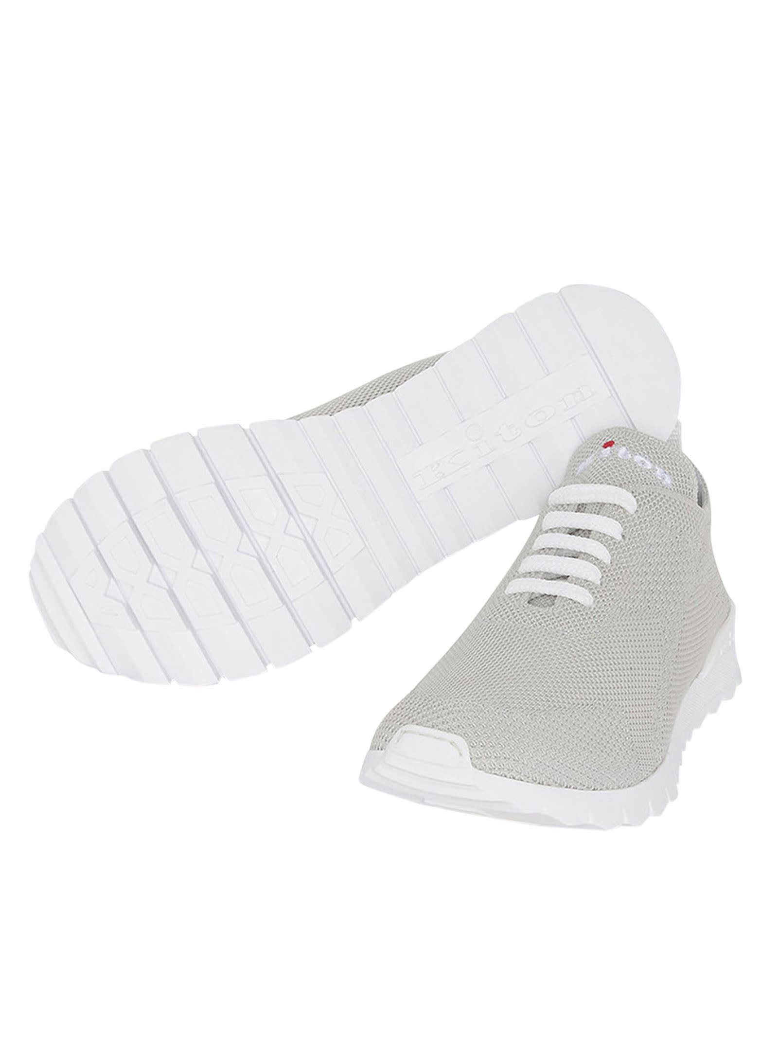 Shop Kiton Fits - Sneakers Shoes Cotton In Ice
