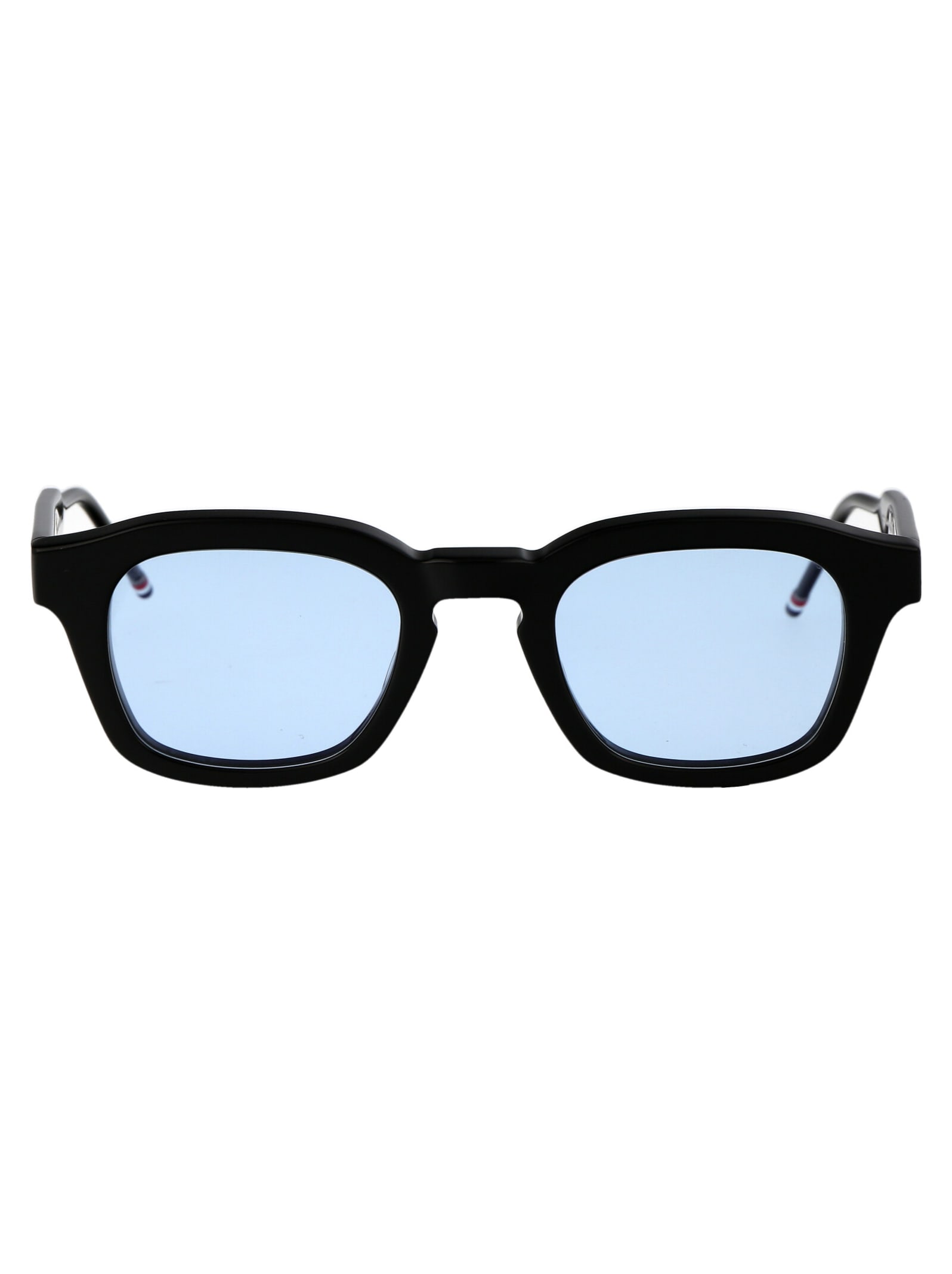 Shop Thom Browne Ues412f-g0002-001-48 Sunglasses In 001 Black