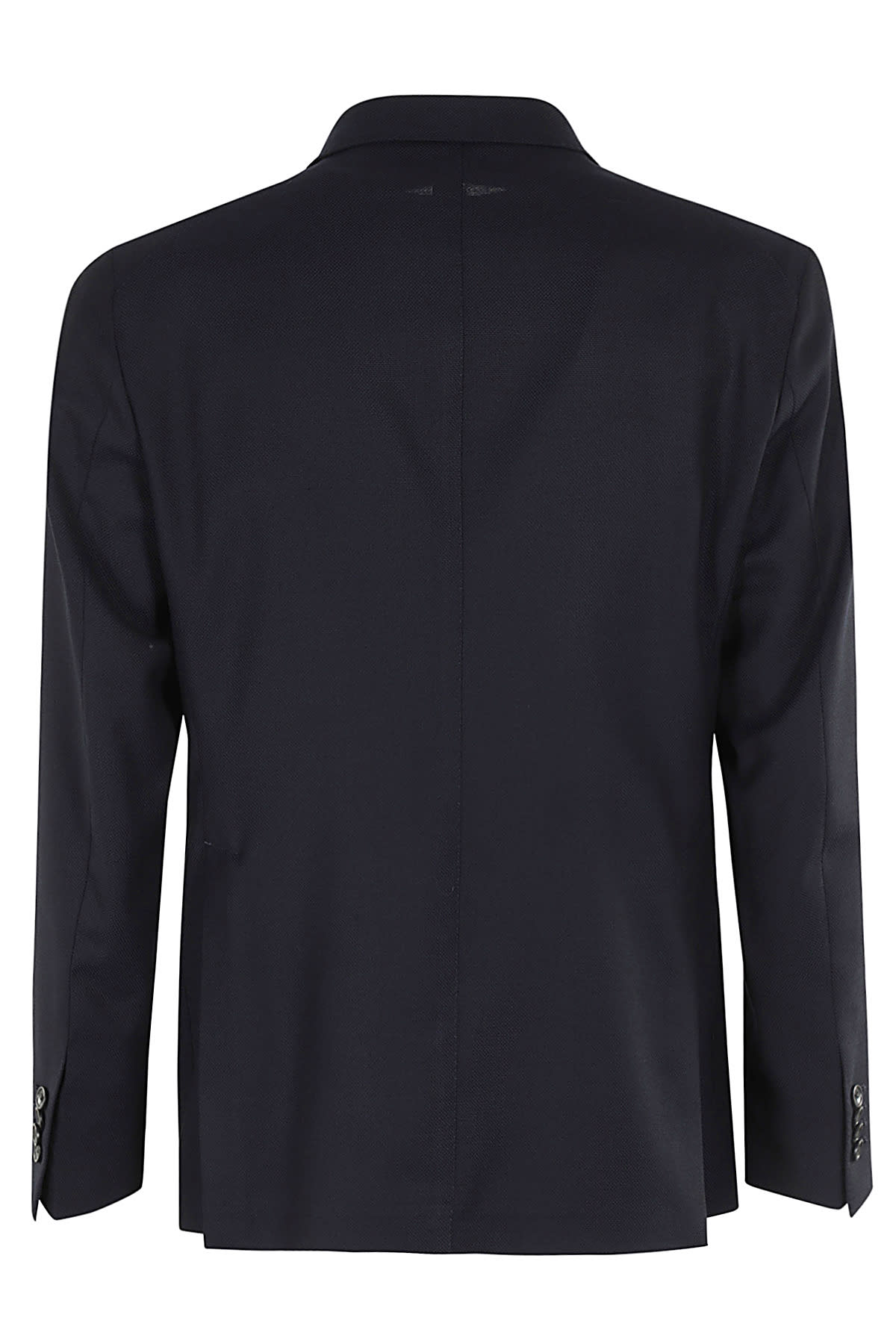Tagliatore Double-breasted Cashmere Blazer In Blu