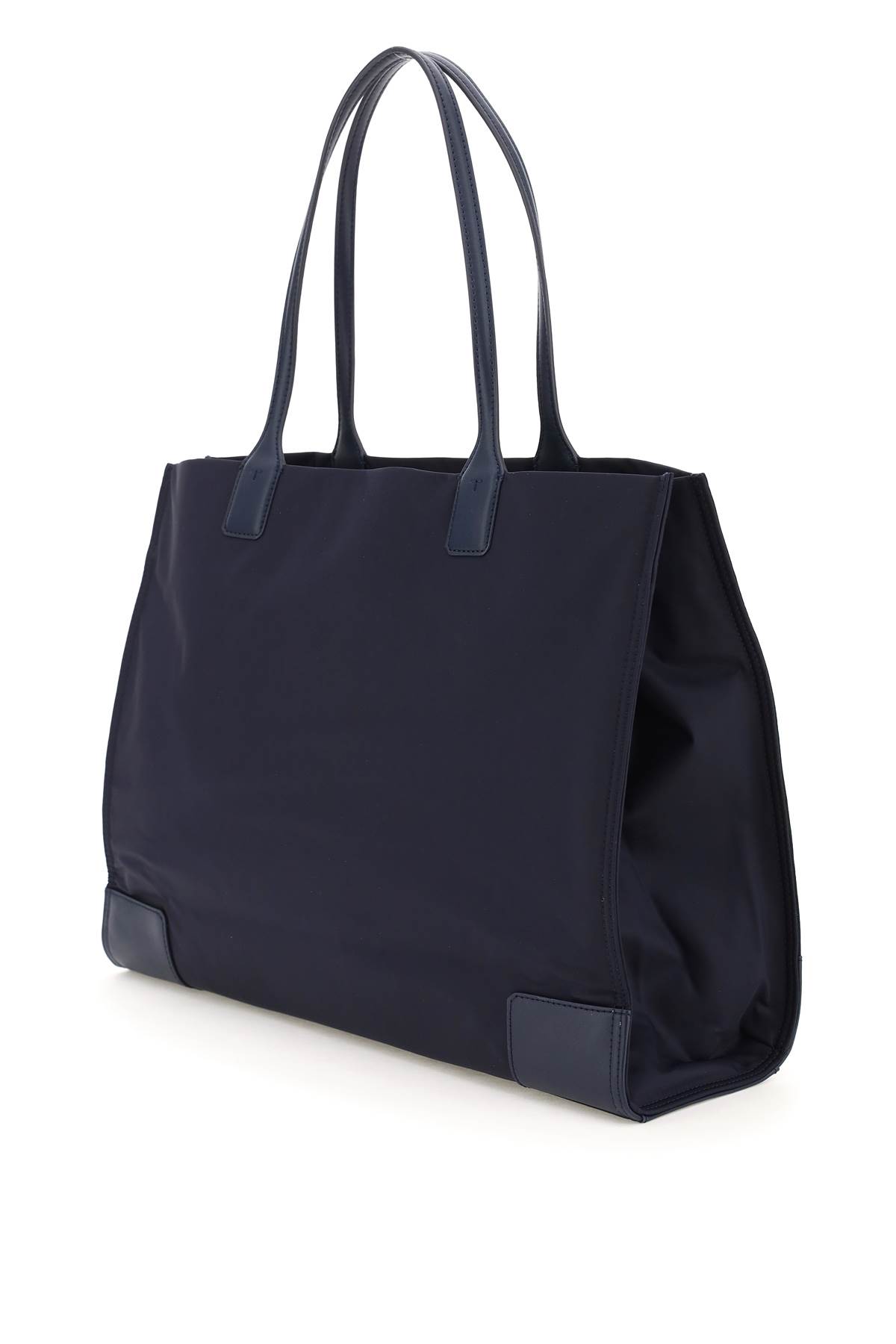 Shop Tory Burch Ella Tote Bag In Tory Navy (blue)