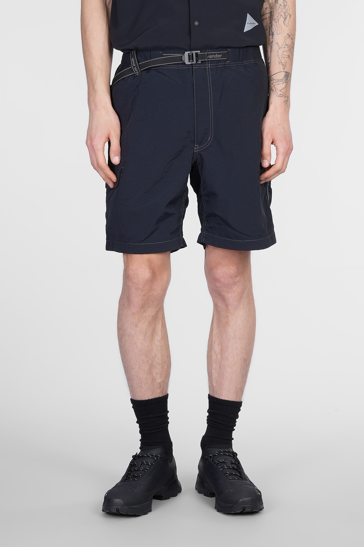 Shorts In Black Nylon