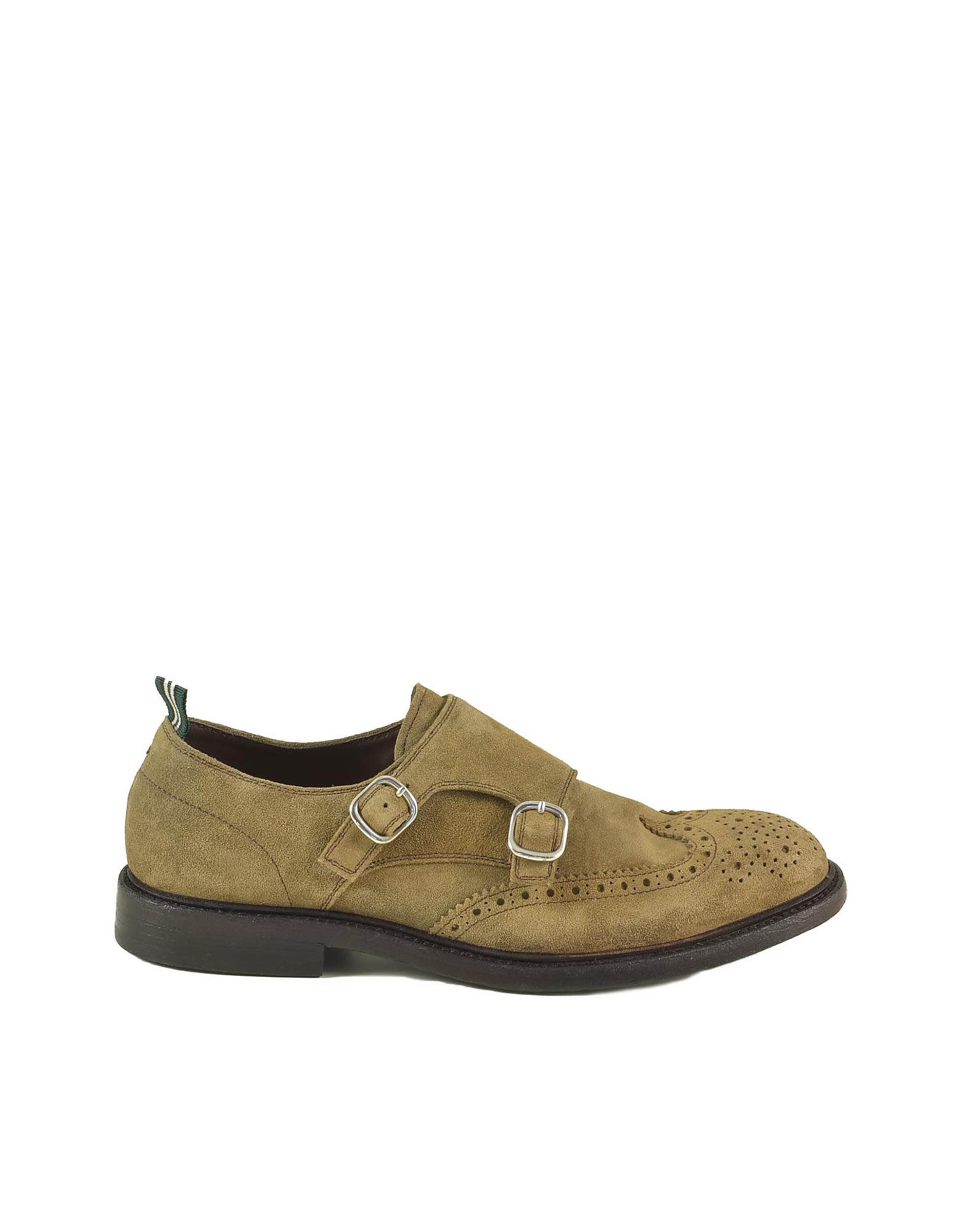 Green George Mens Brown Shoes
