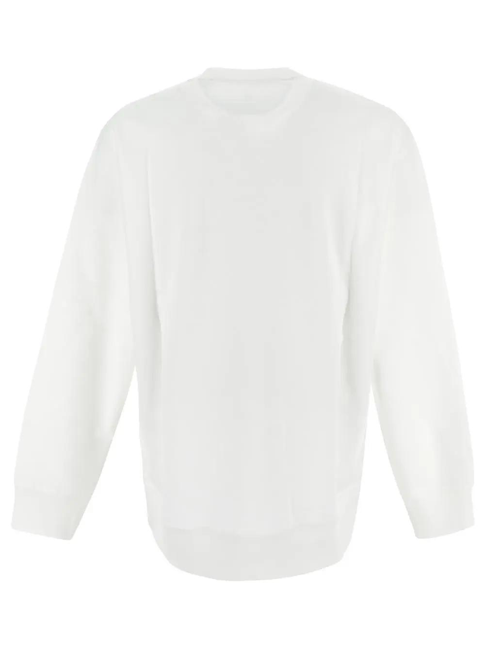 Shop Brunello Cucinelli Logo Sweatshirt In White
