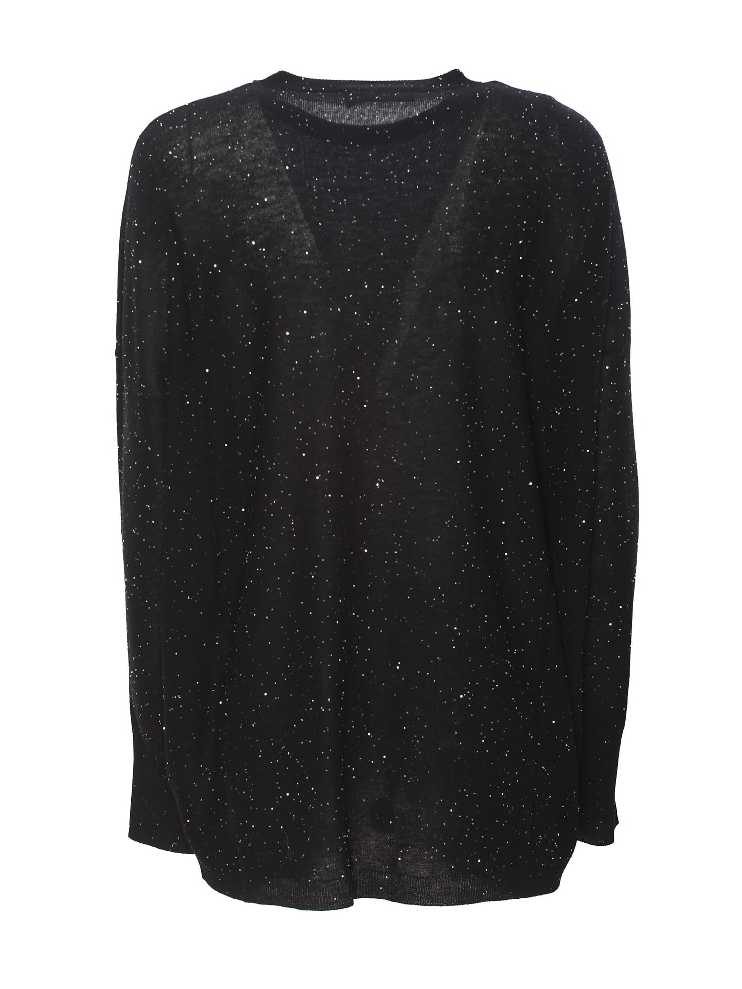 Shop Fabiana Filippi Sweaters Black In Nero