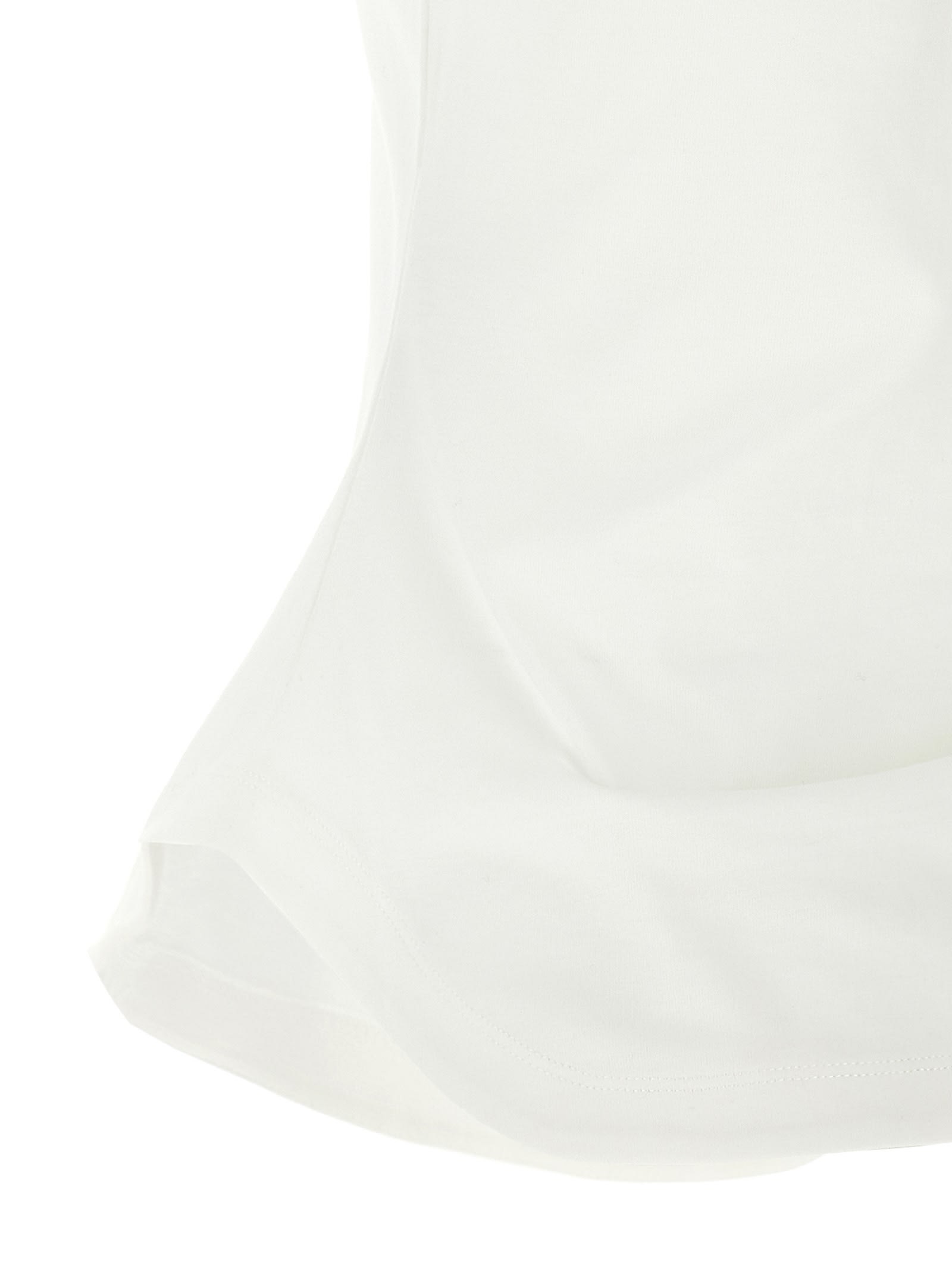 Attico Reese Cotton Jersey Tank Top In White