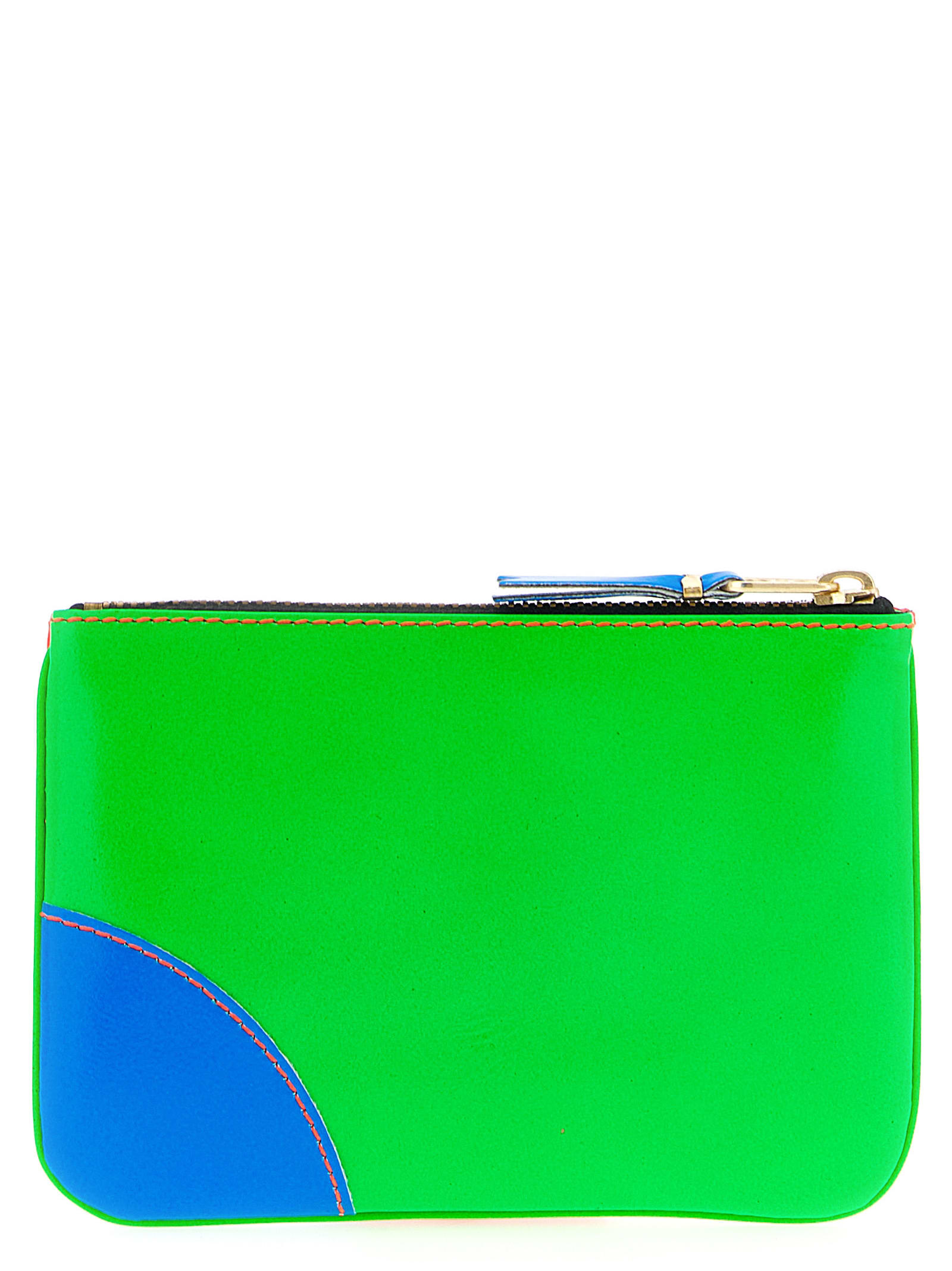 Comme Des Garçons Super Fluo Wallet In Red