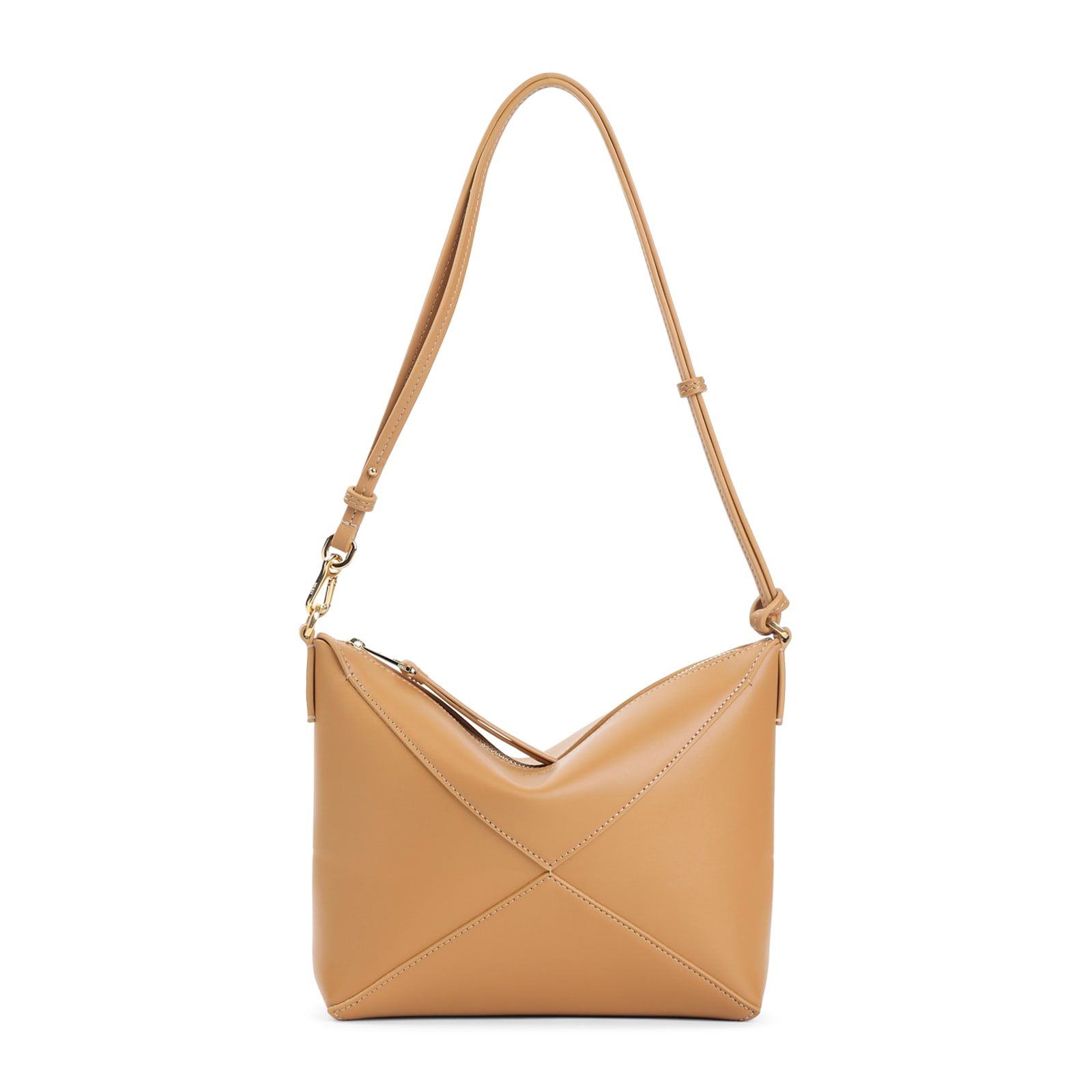 Loewe Puzzle Fold Pouch In Sand