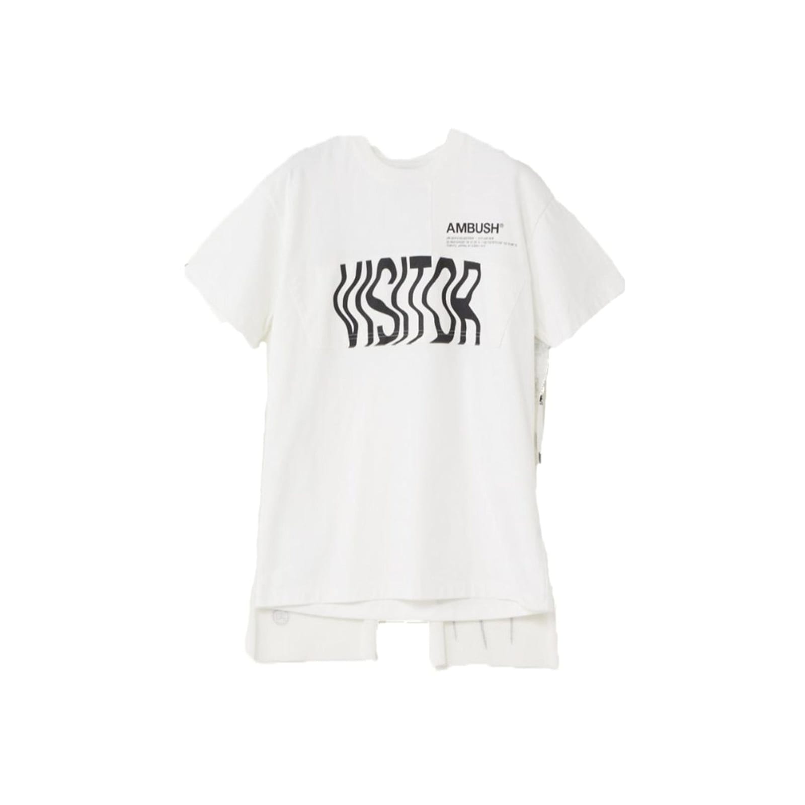 AMBUSH White Cape T-shirt
