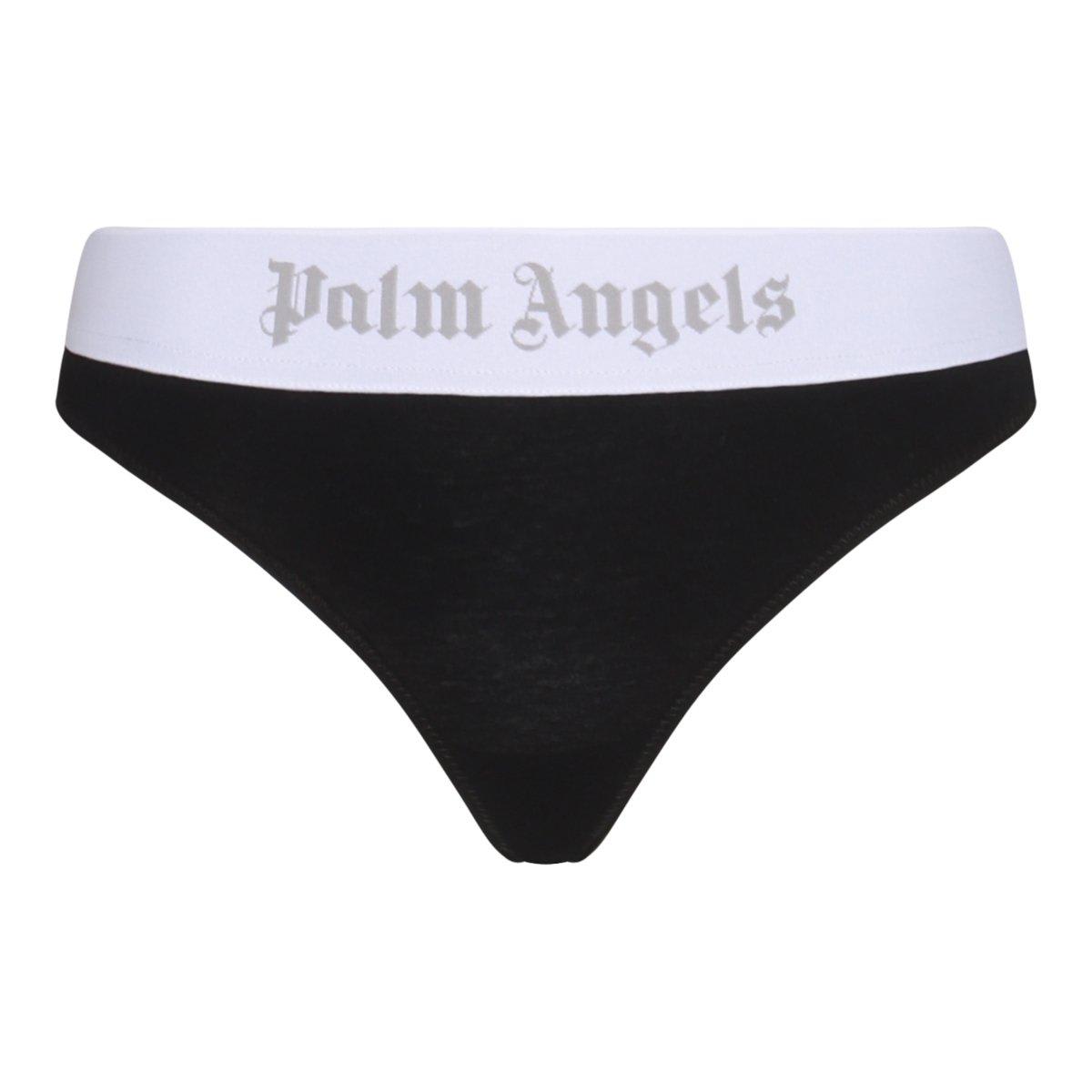 Palm Angels Logo-waistband Thong