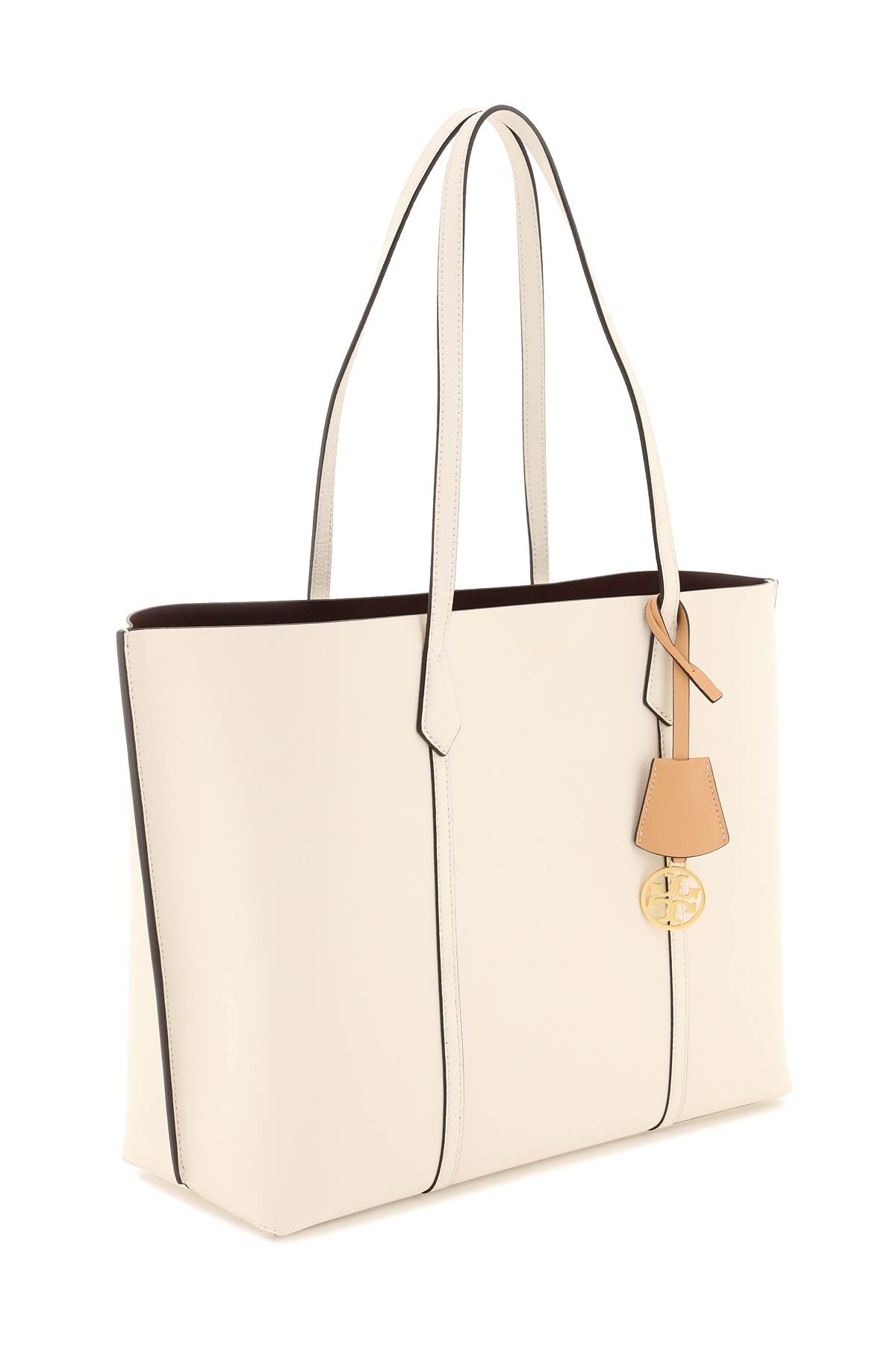 Tory Burch Perry Tote Bag In White
