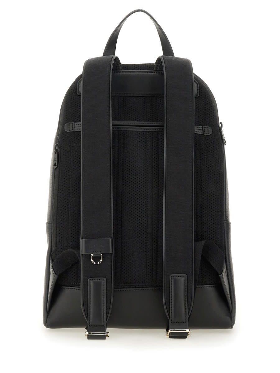 Paul Smith Signature Stripe Backpack In Pink