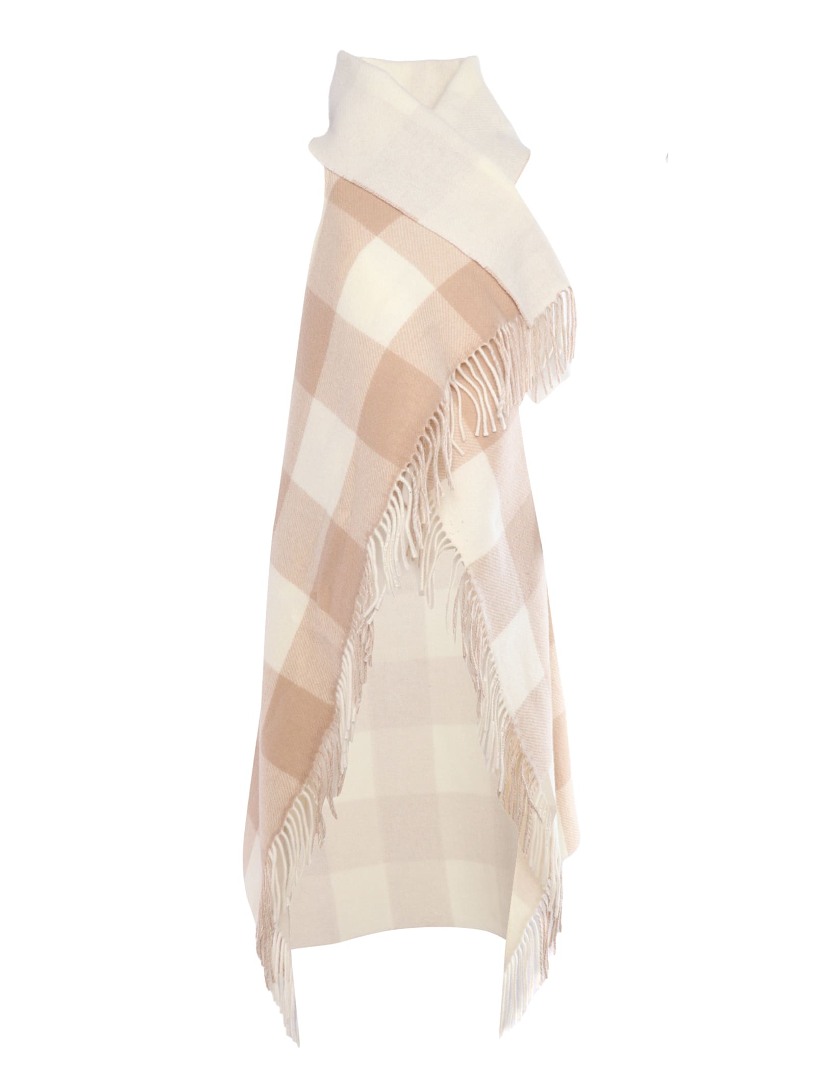 Shop Dondup Cape In Beige