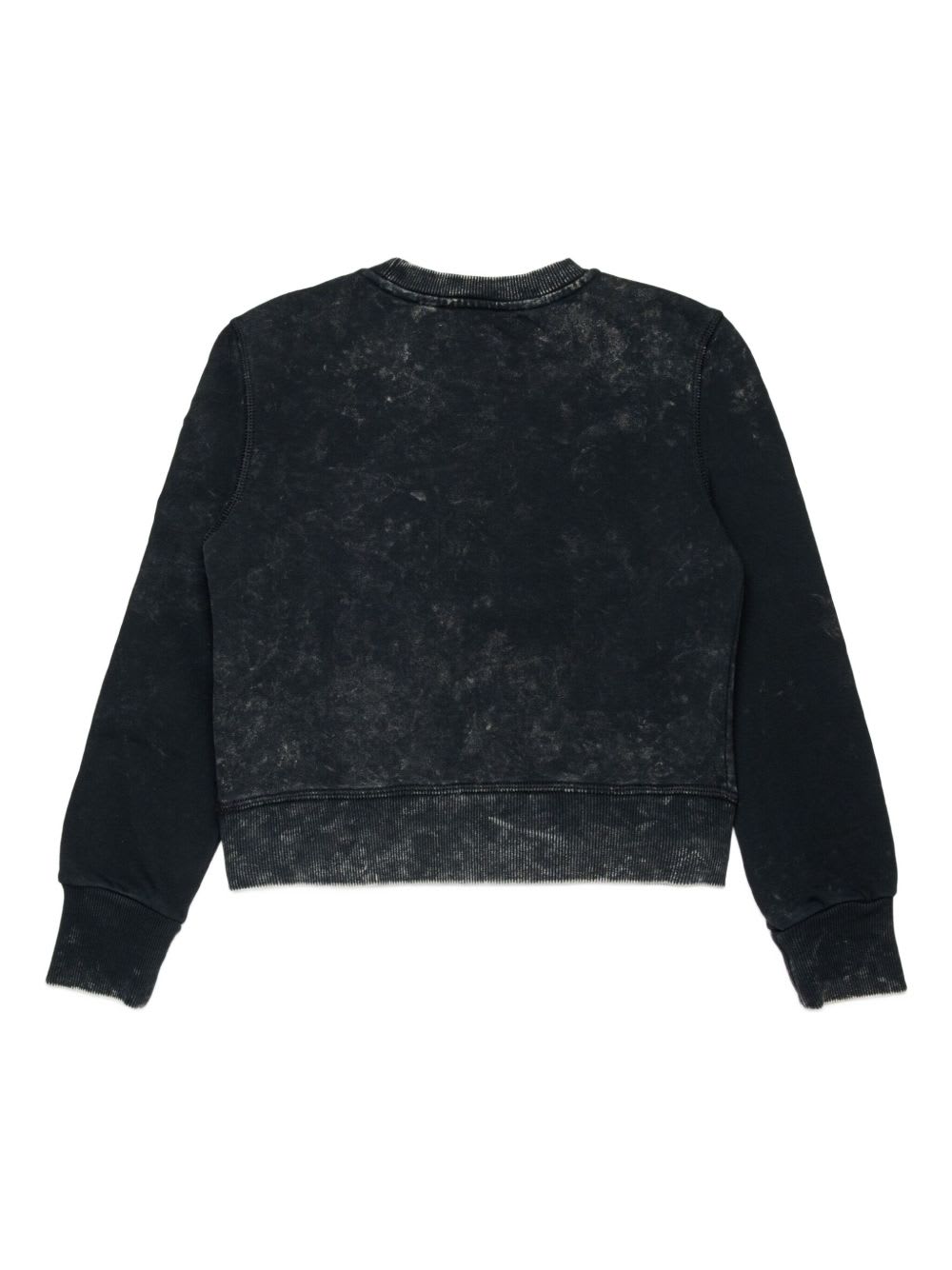 Diesel Kids Slaccy Logo Sweatshirt In Blue