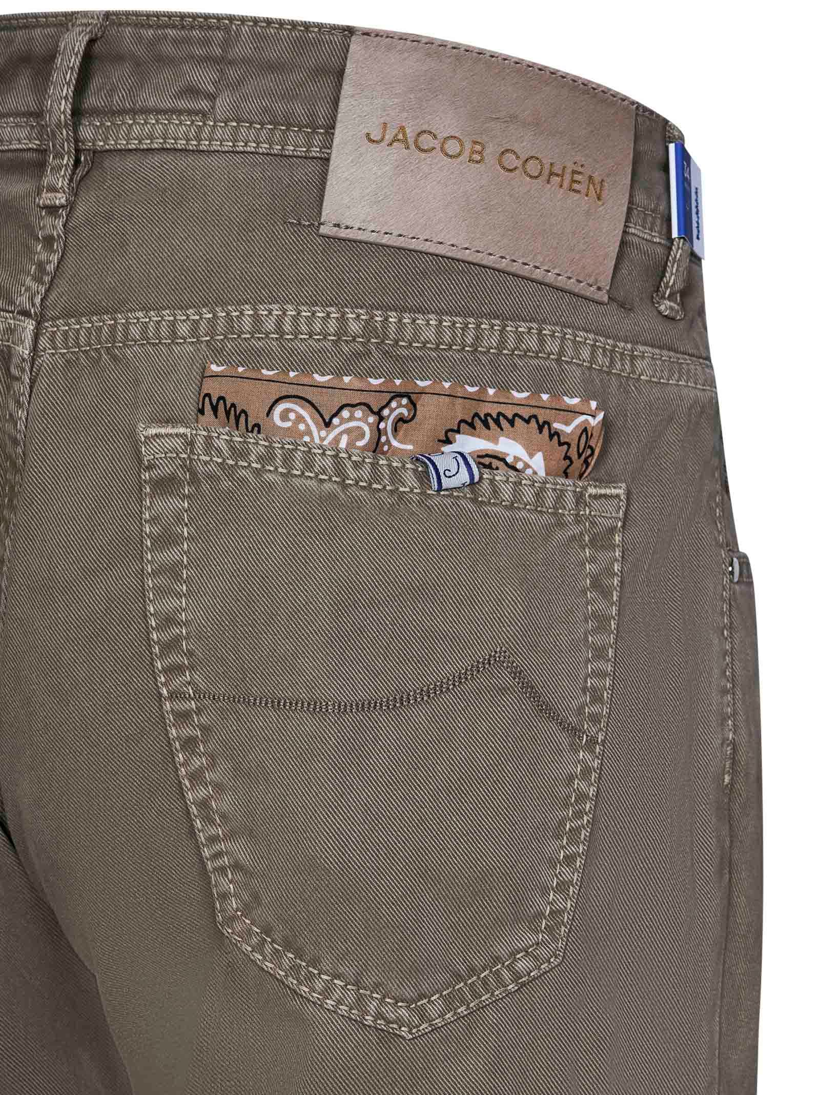 Shop Jacob Cohen Scott Jeans In Beige