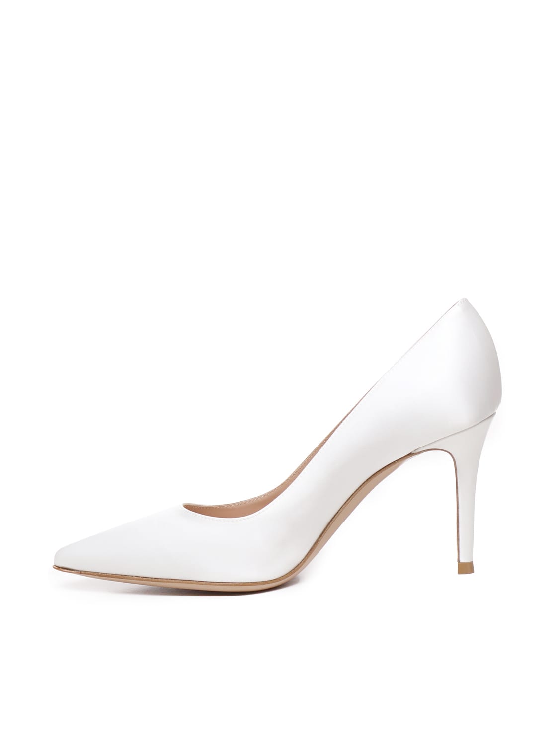 Shop Gianvito Rossi Gianvito 85 Pumps In White