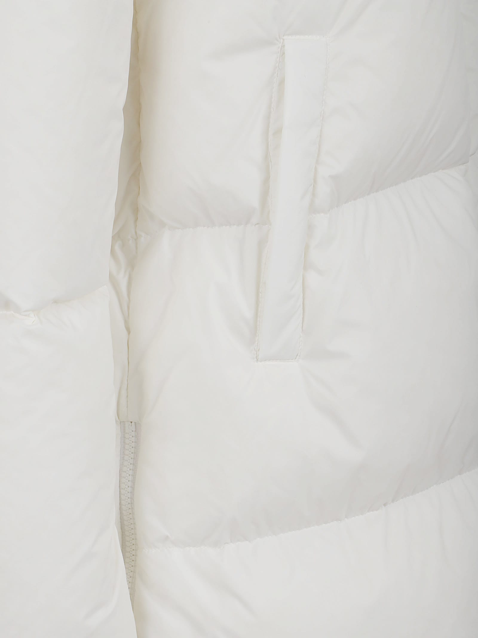 Herno A-shape Relaxed Down Jacket In White