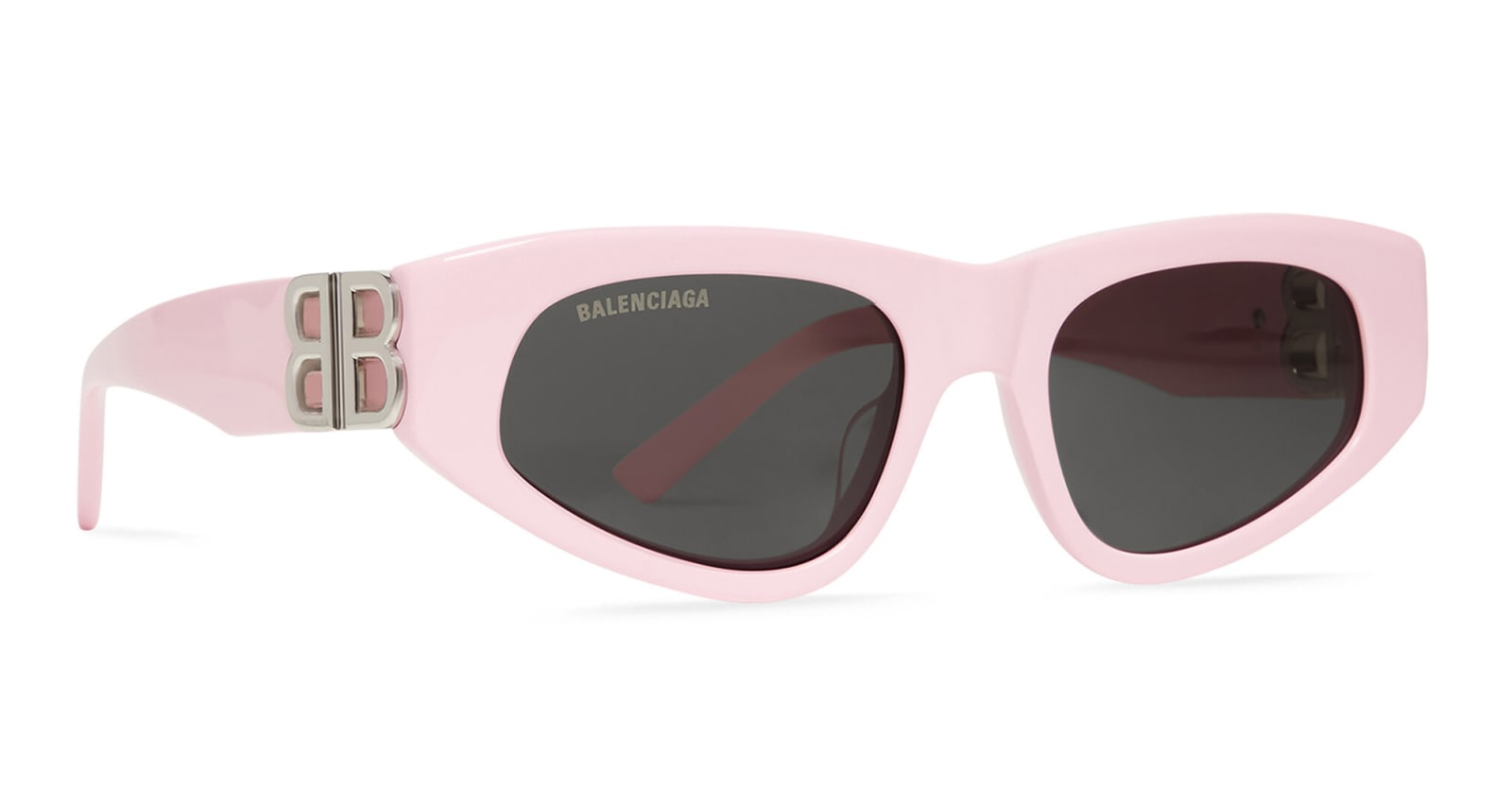 Shop Balenciaga Dynasty D-frame - Pink Sunglasses
