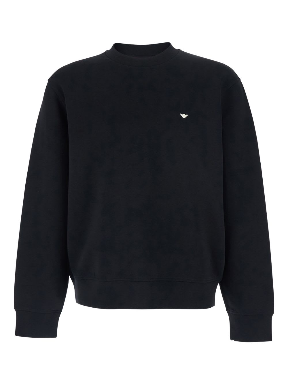Emporio Armani Cotton Crewneck Sweatshirt
