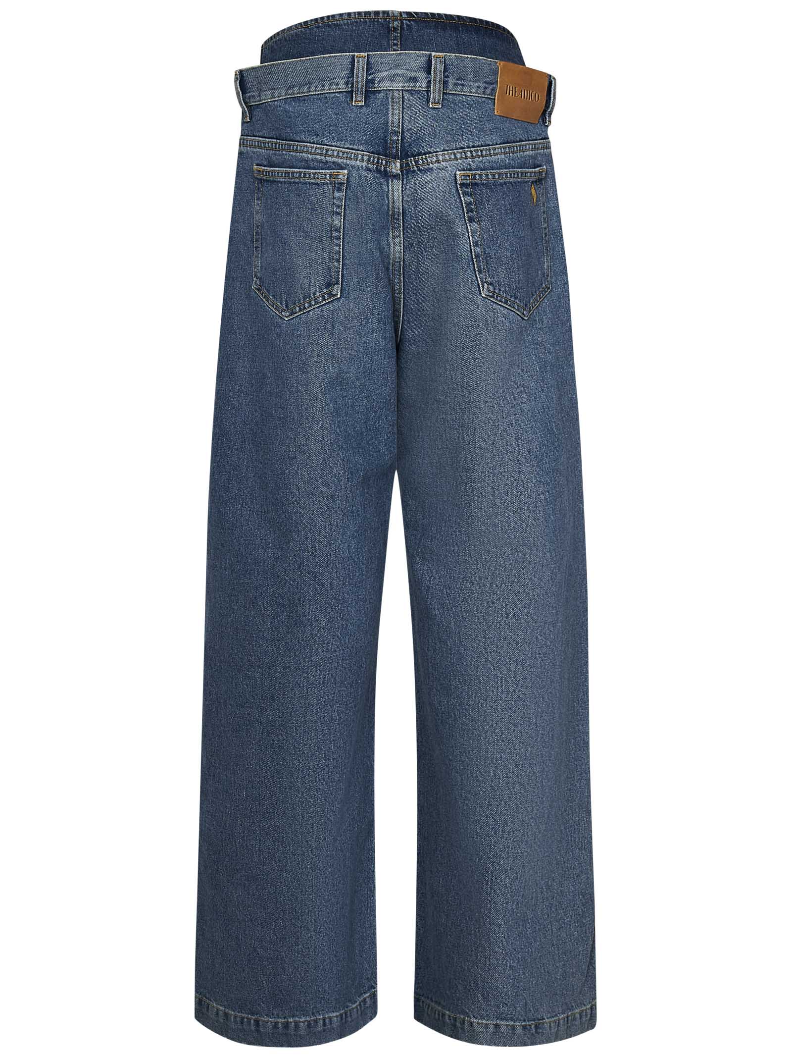 Shop Attico Jeans In Blue