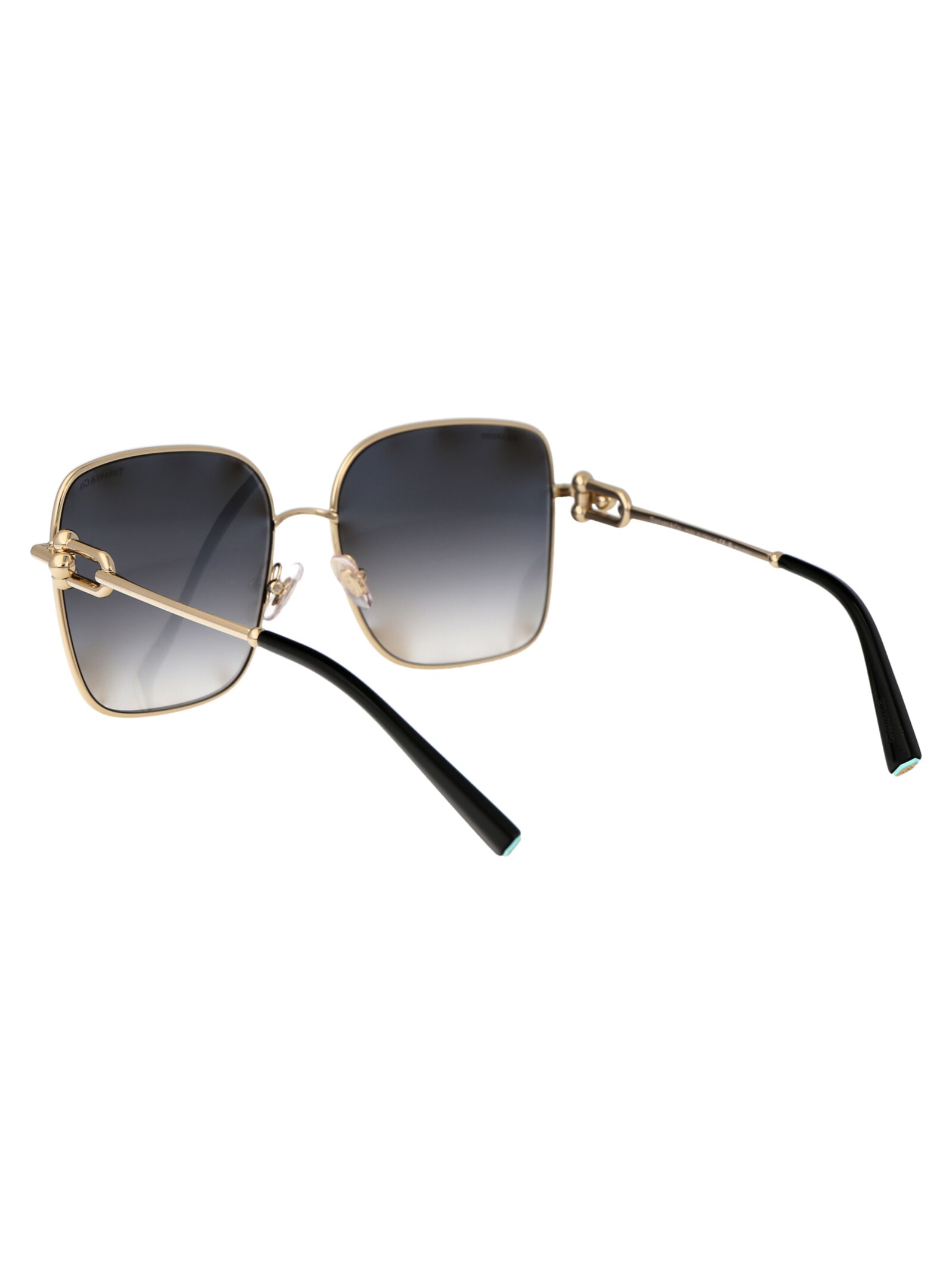 Shop Tiffany &amp; Co. 0tf3094 Sunglasses In 6198t3 Pale Gold