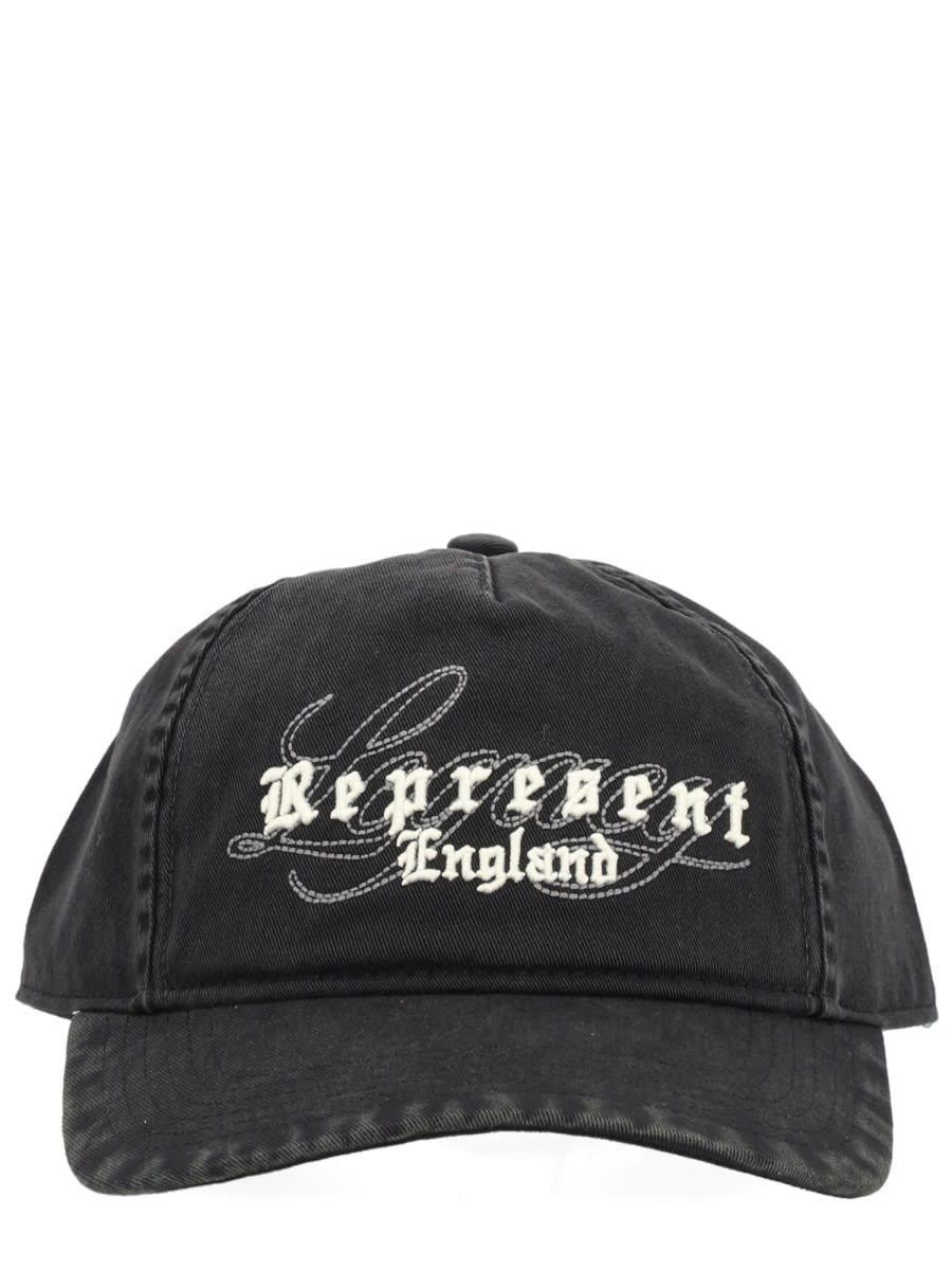 Represent Baseball Cap In Black