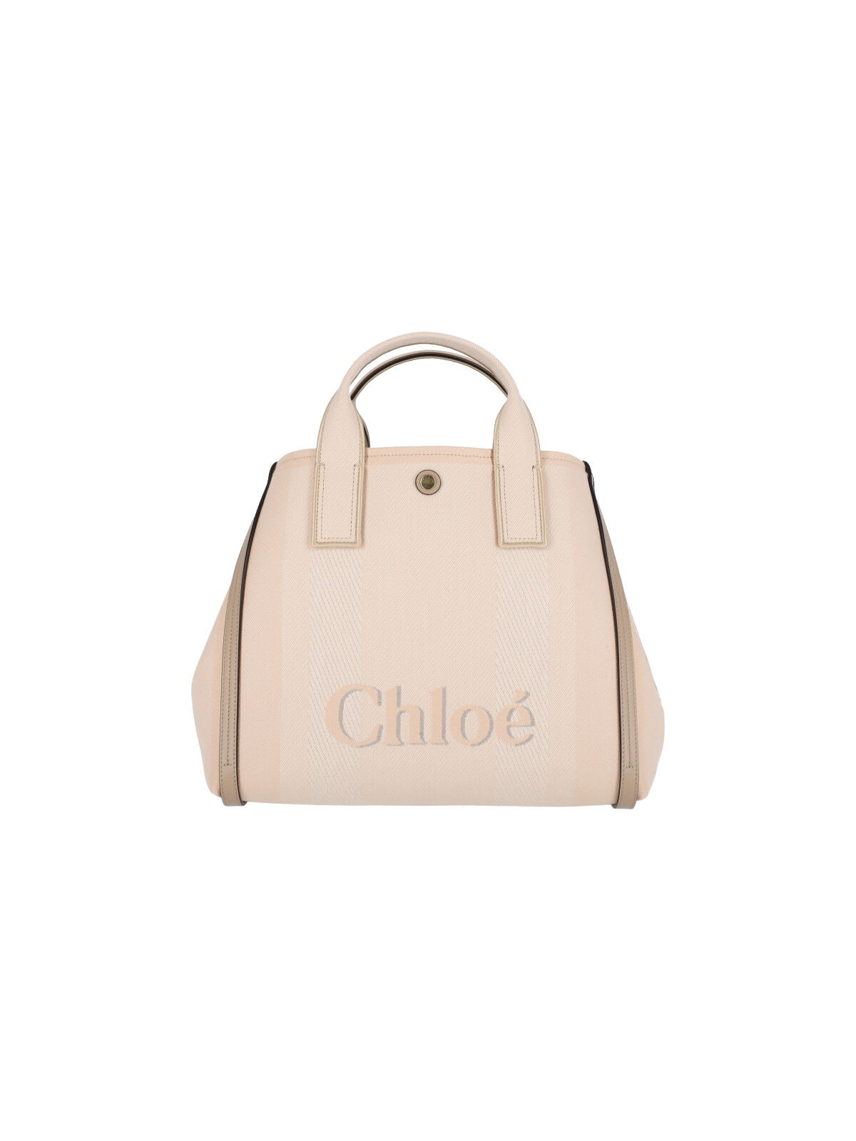 Chloé Carry Tote Bag In White