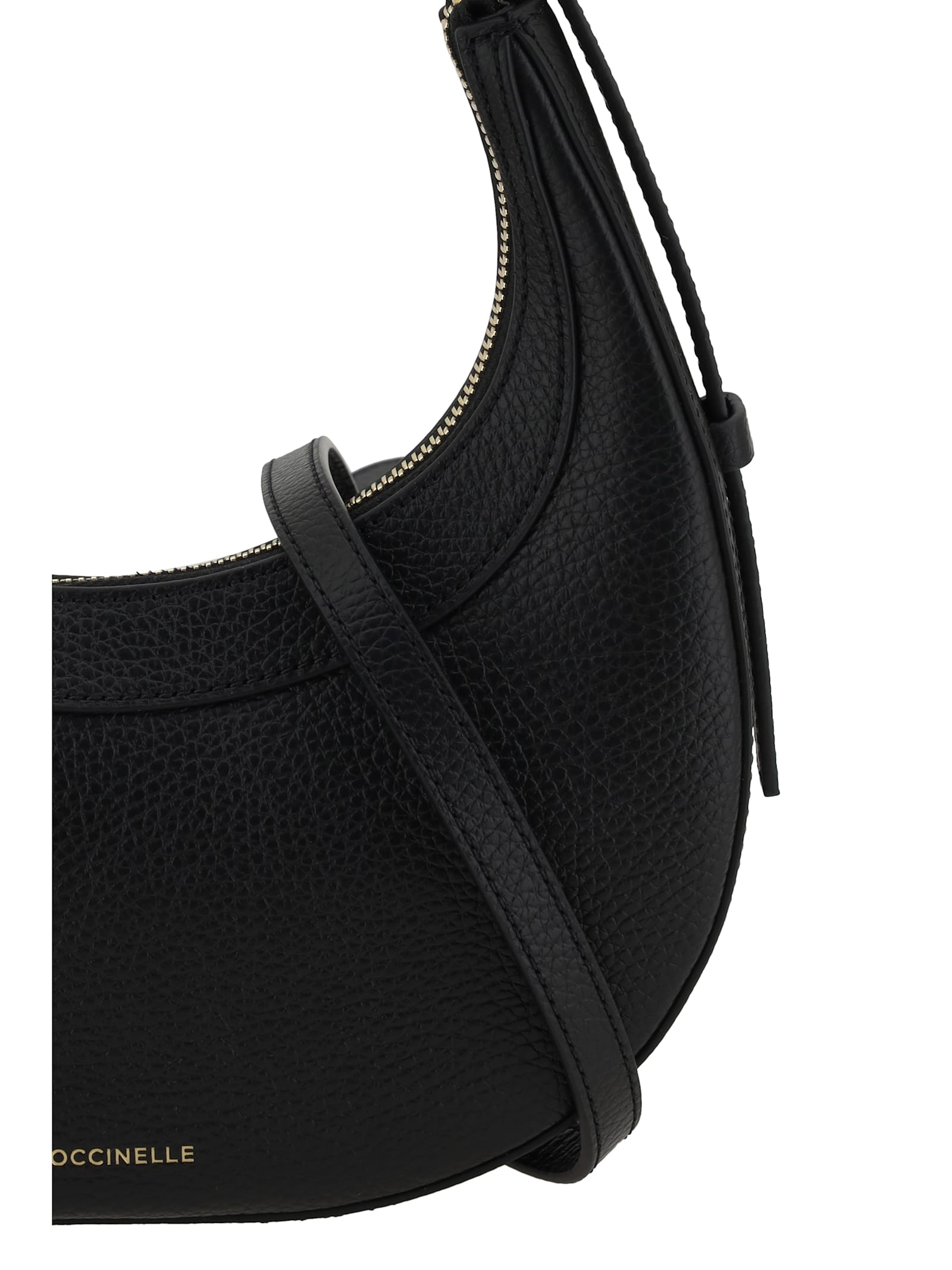 Coccinelle Whisper Shoulder Bag In Black