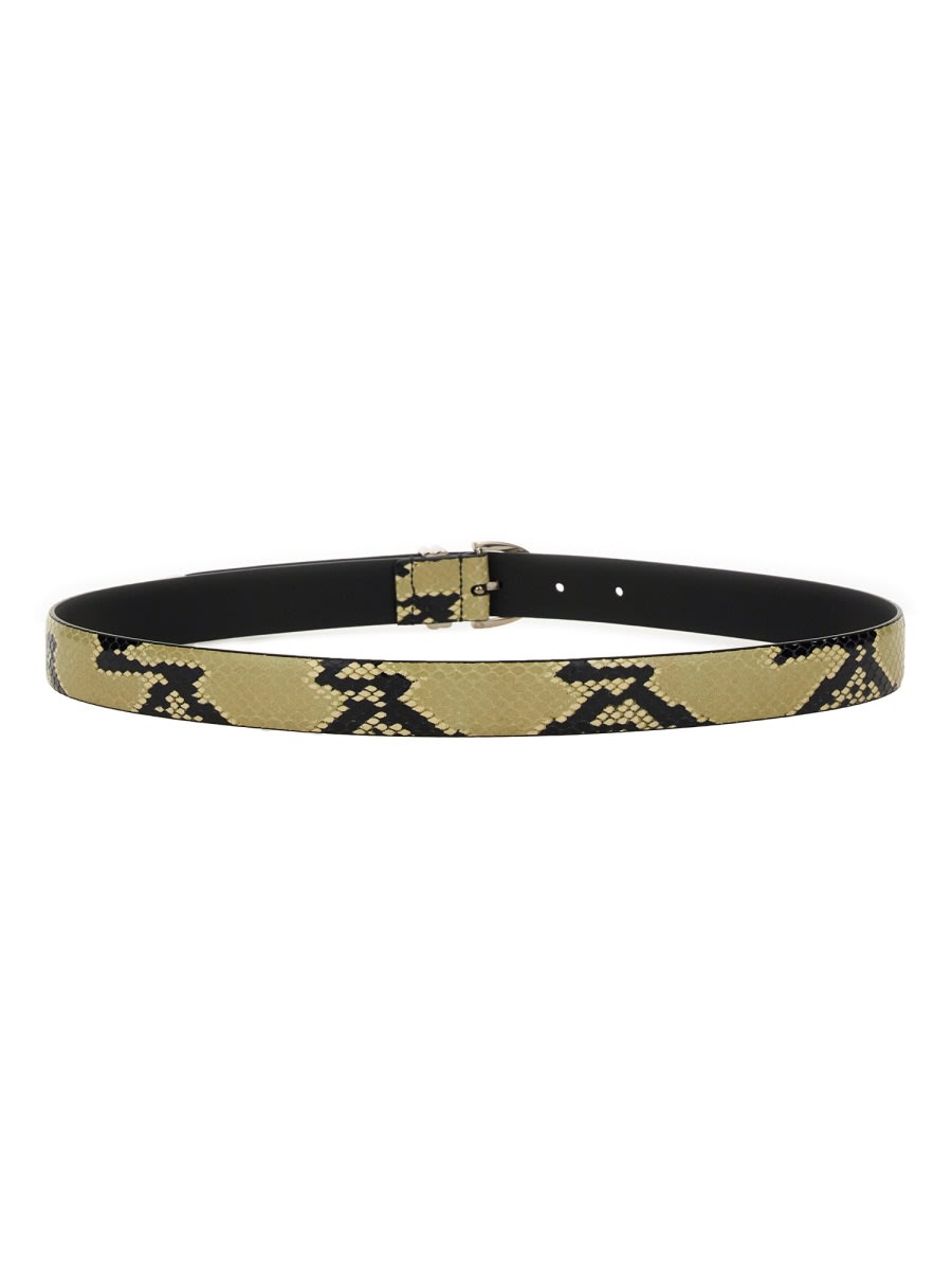 Khaite Bambi Belt In Animalier