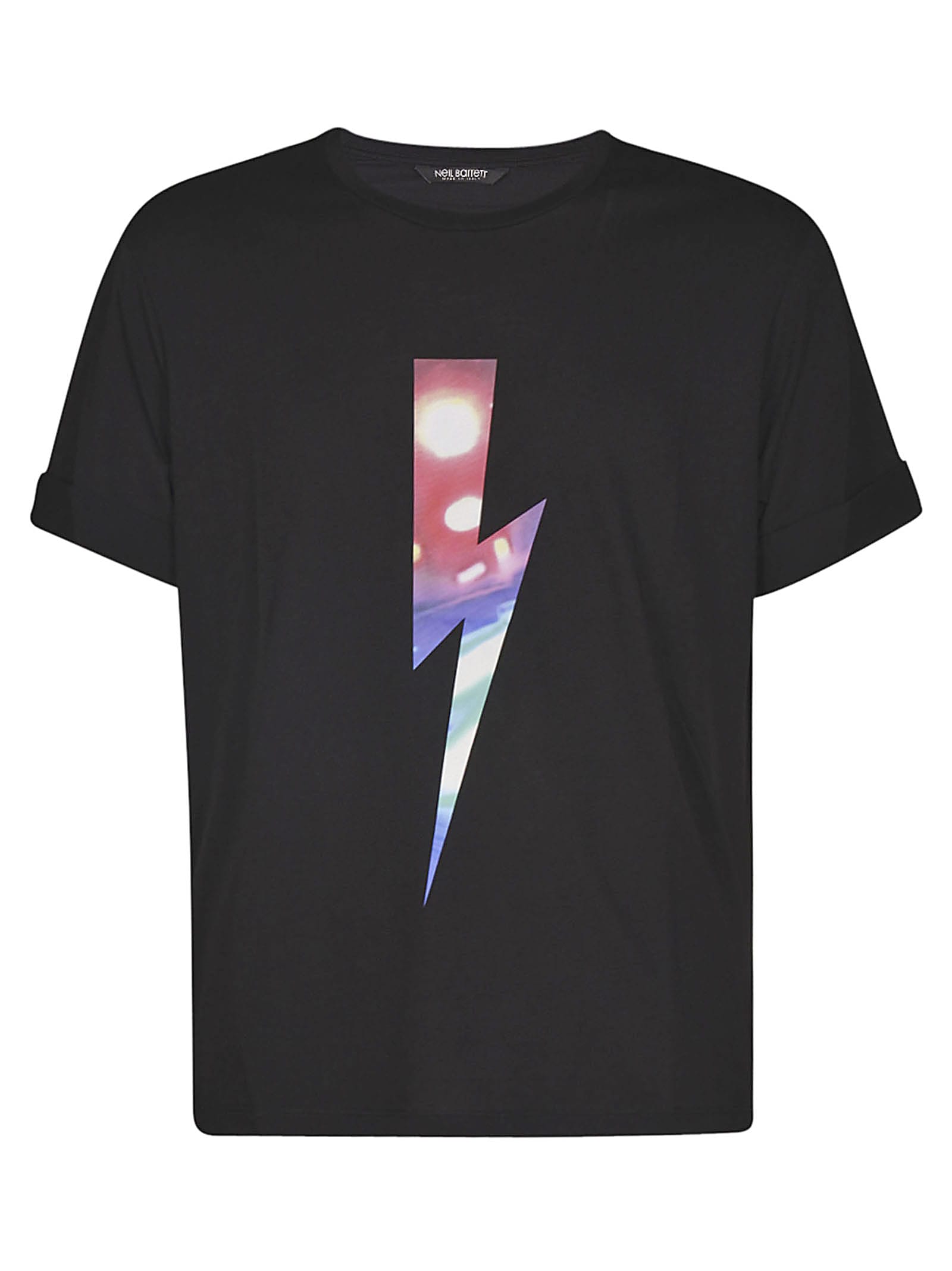 NEIL BARRETT BOLT PRINT T-SHIRT,11280697