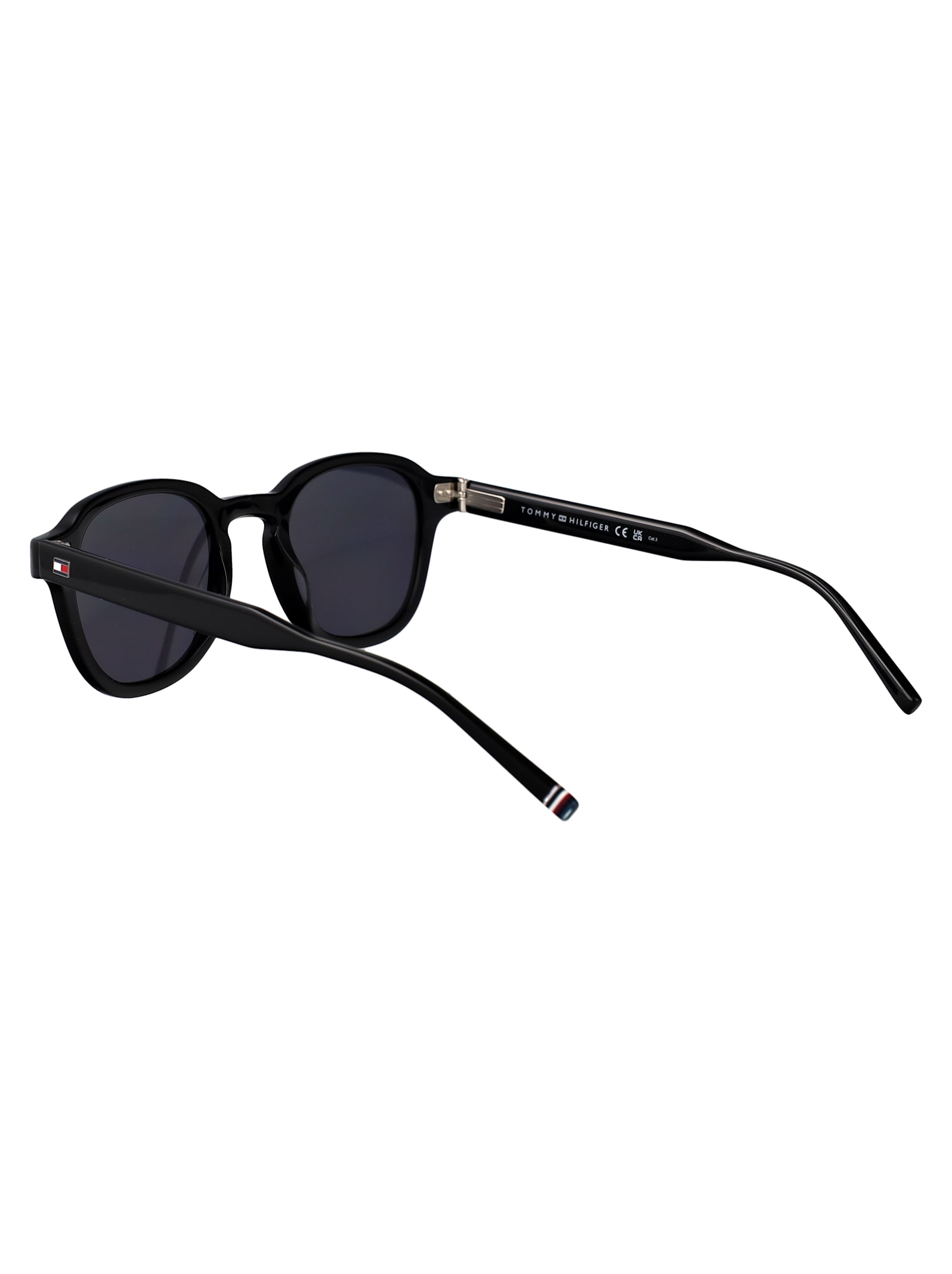 Tommy Hilfiger Square-frame Sunglasses In Black