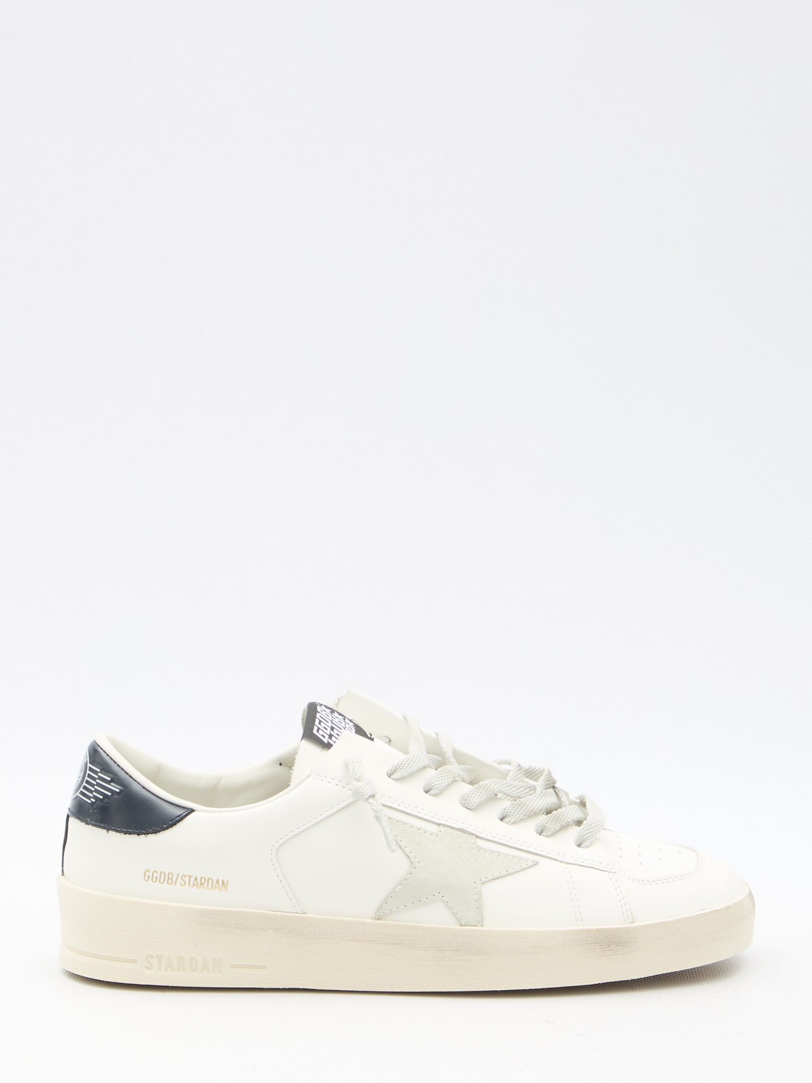 Shop Golden Goose Stardan Sneakers In White