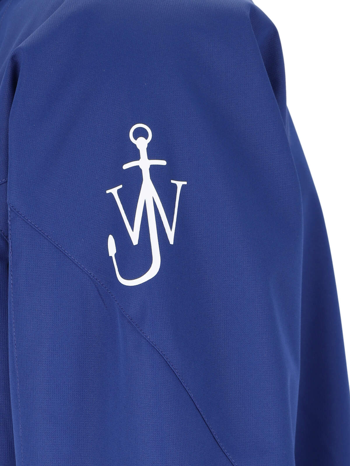 Shop Jw Anderson Logo Sporty Jacket In Blue