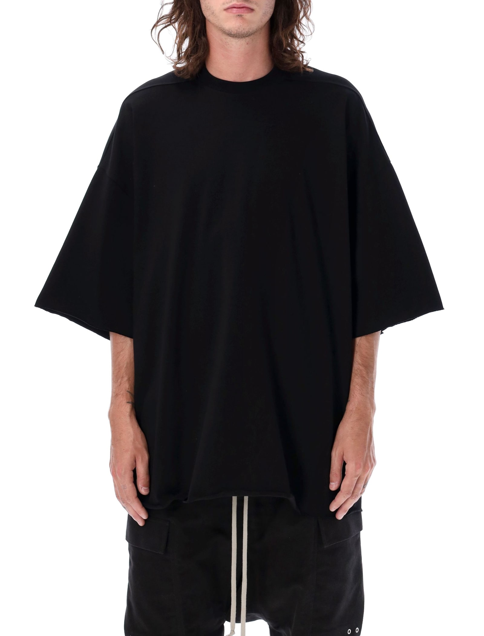 Rick Owens Tommy T In Black | ModeSens