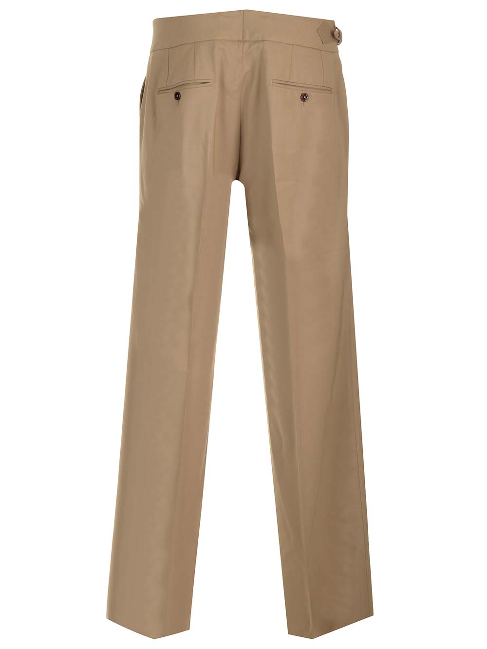 Shop Dolce & Gabbana Tailored Trousers In Brown