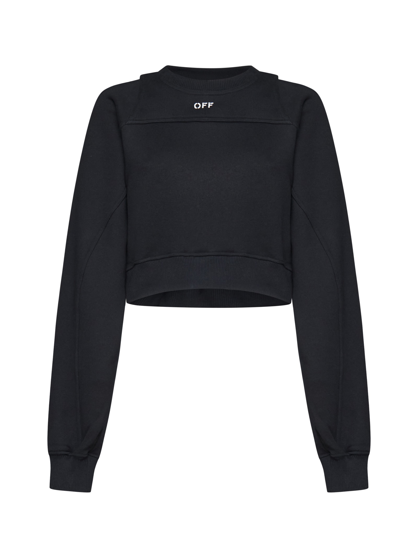 Shop Off-white Sweater In Black