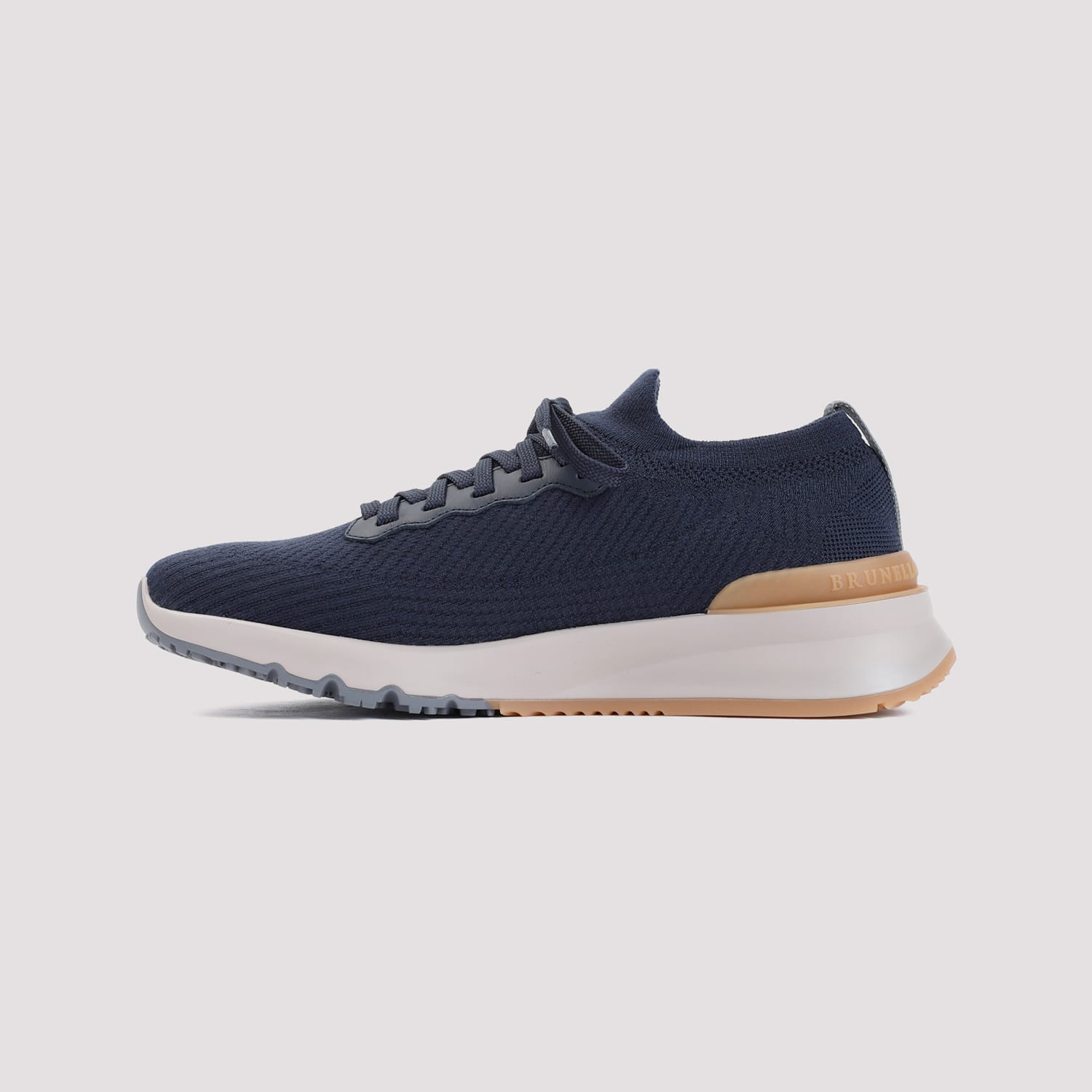 Brunello Cucinelli Wool Shoes In Blue