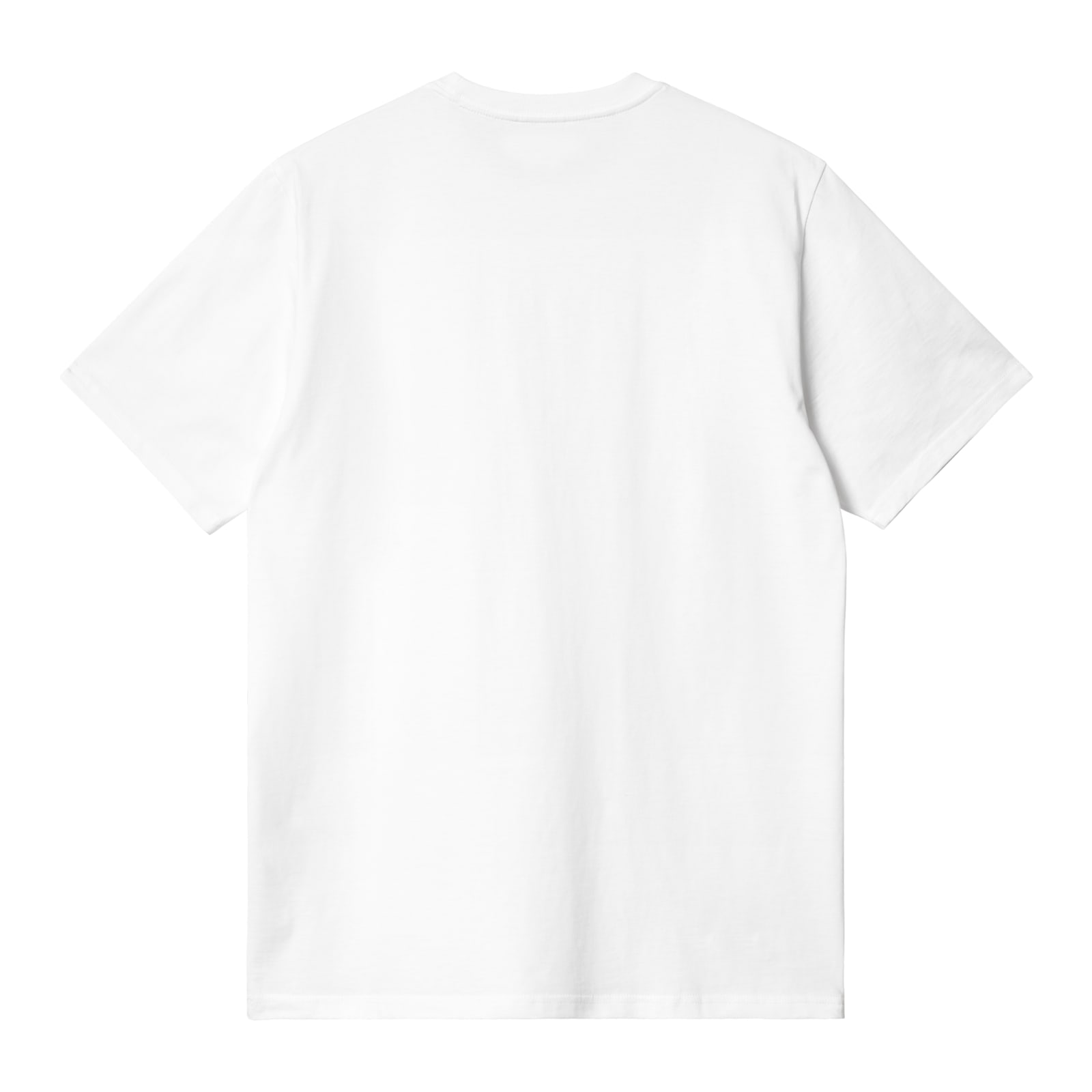 Carhartt T-shirt With Pocket And Heart Patch In White