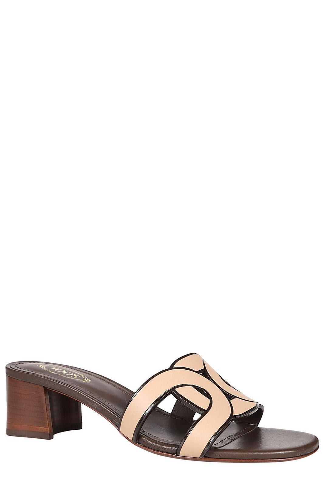 Shop Tod's Kate Slip-on Sandals In Pink