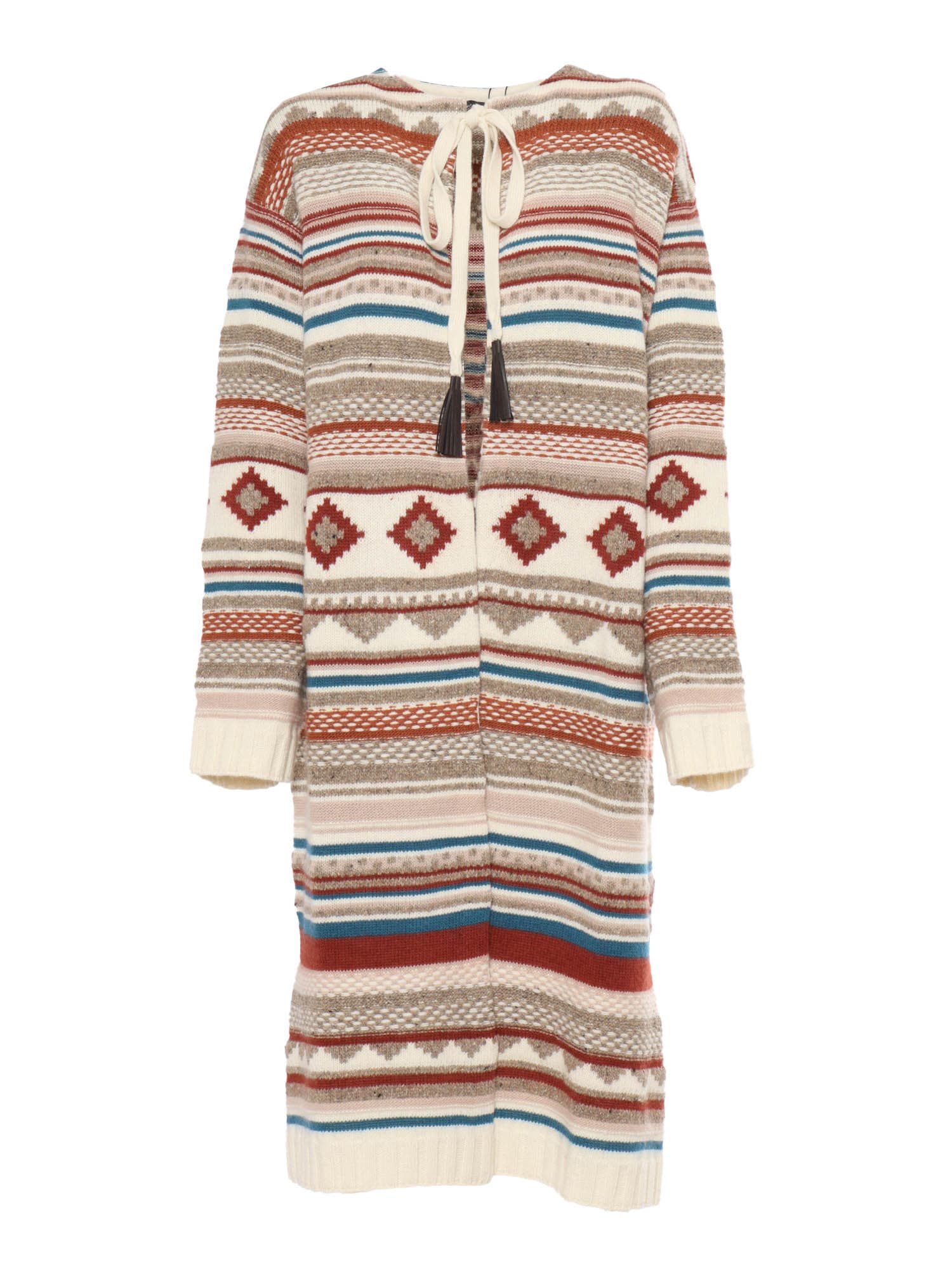 Shop Weekend Max Mara Divina Brown Cardigan