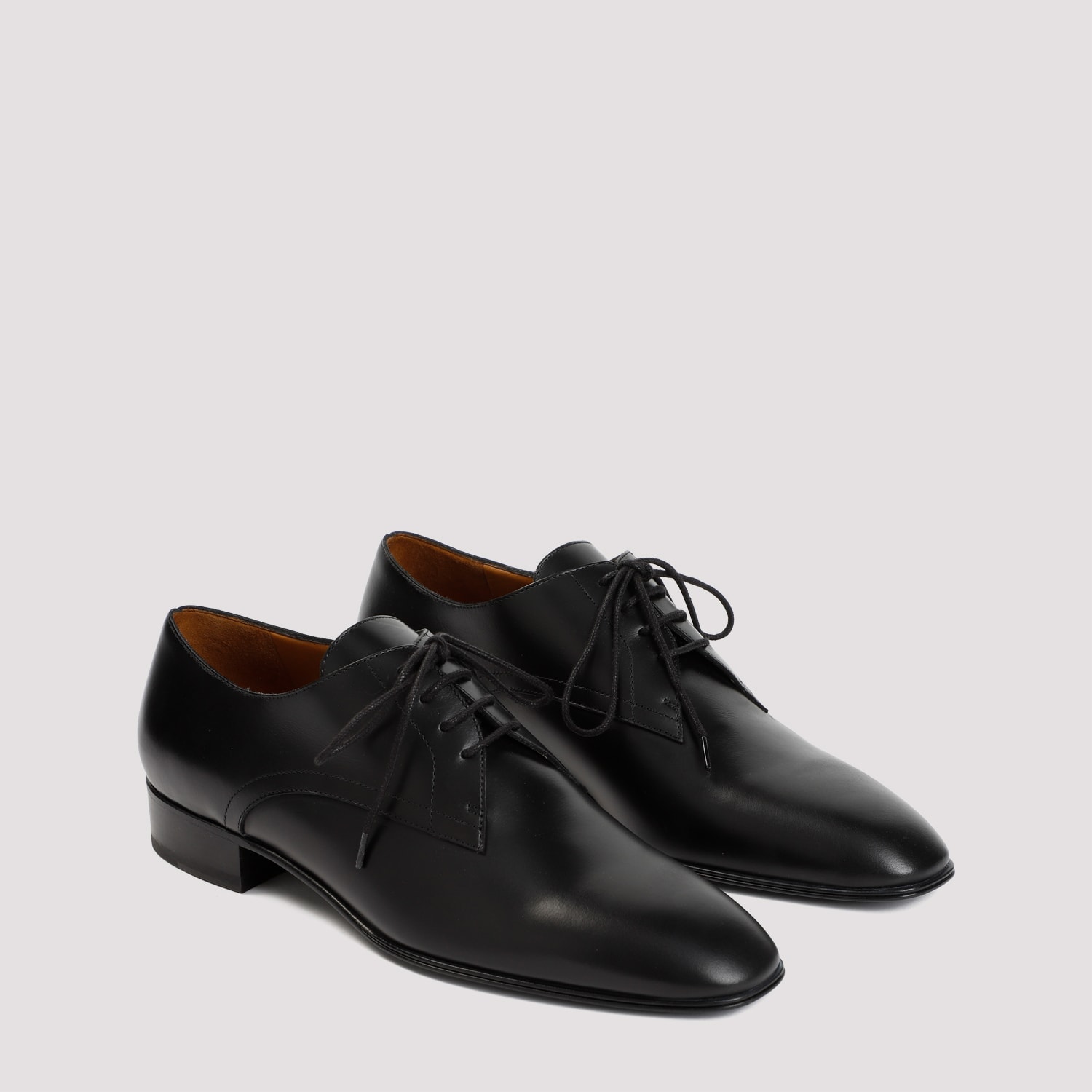 Shop The Row Kay Oxford Derbies In Blk Black