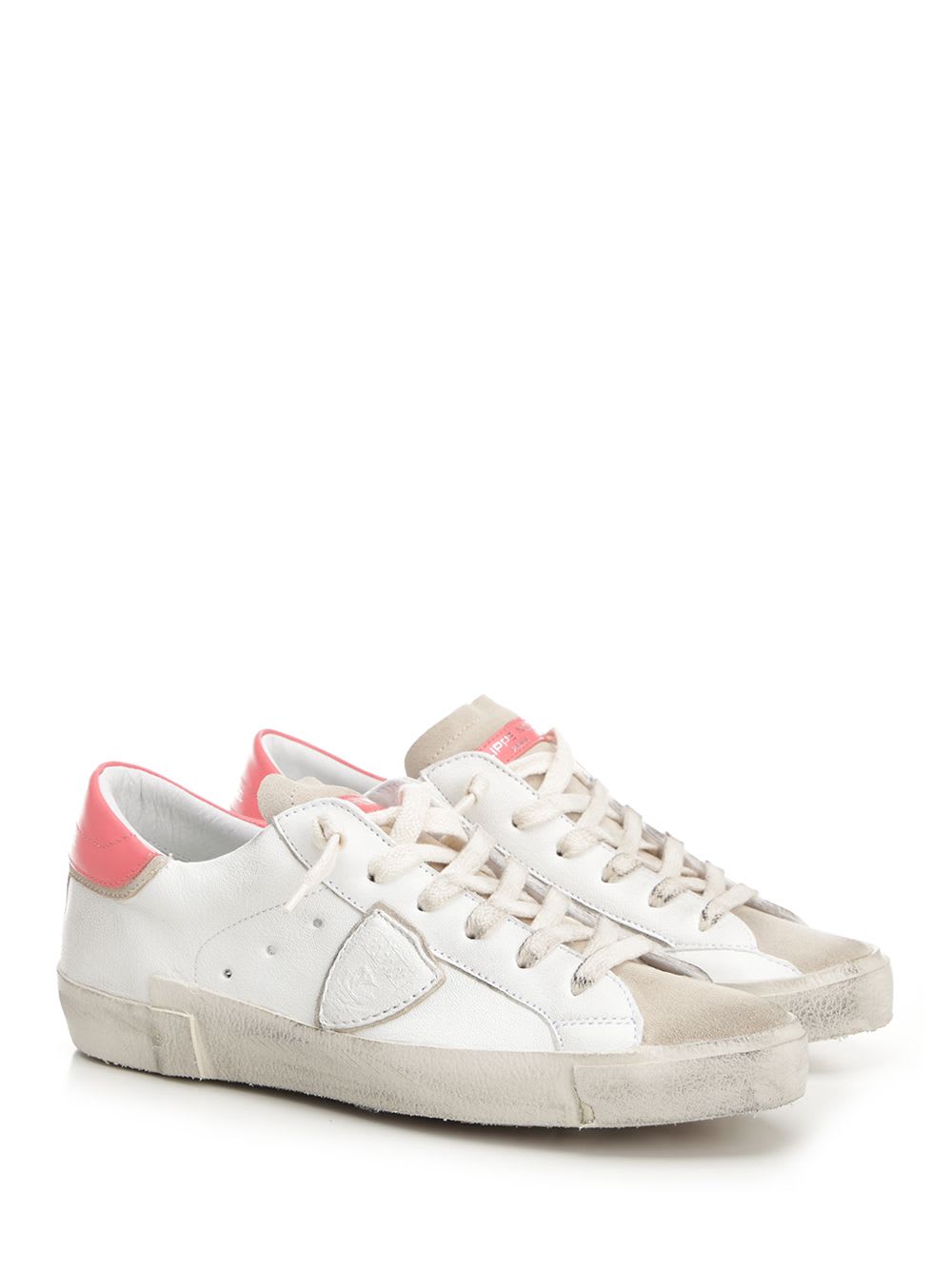Shop Philippe Model Prsx Sneakers In White