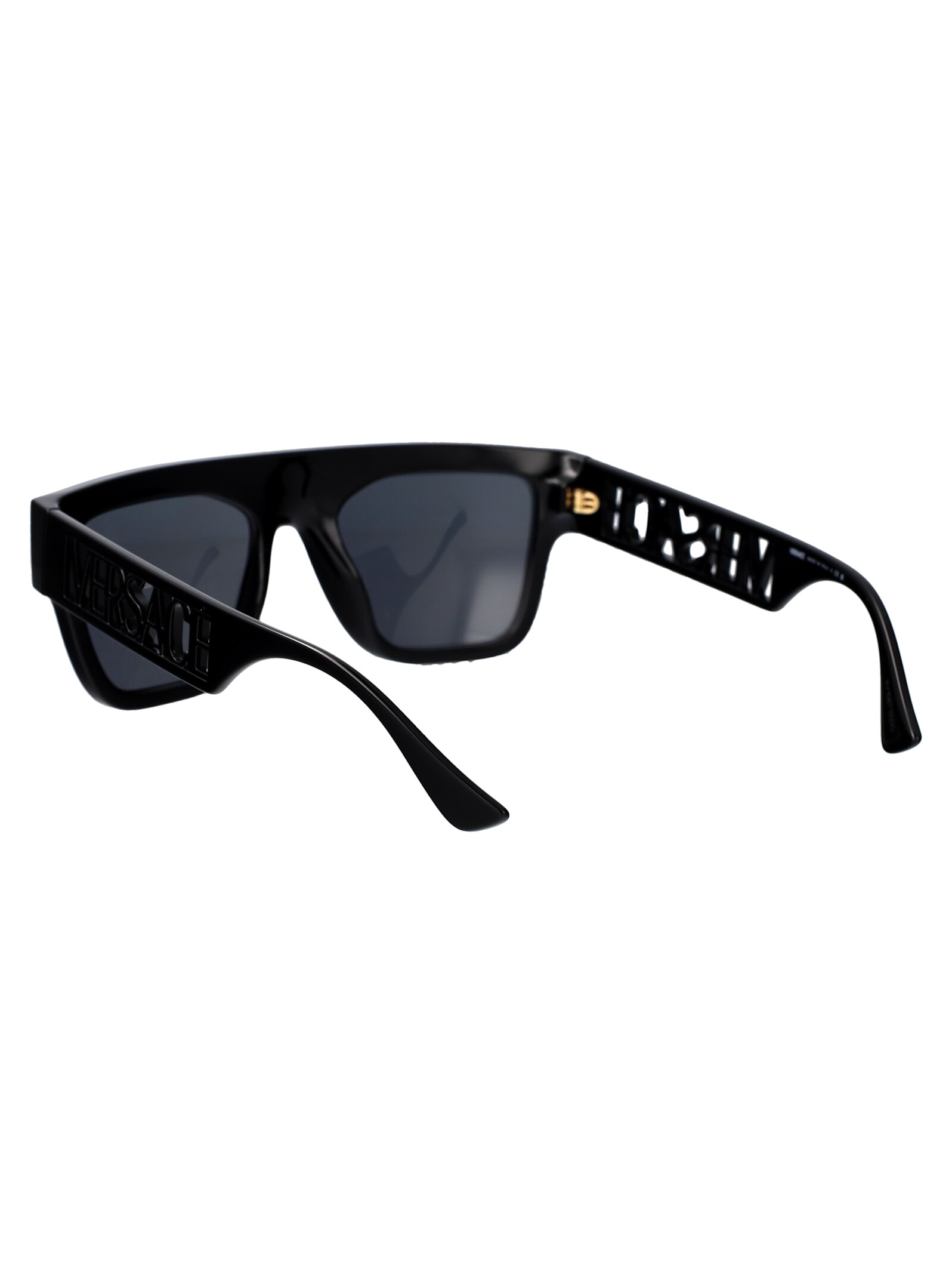 Shop Versace 0ve4430u Sunglasses In Gb1/87 Black