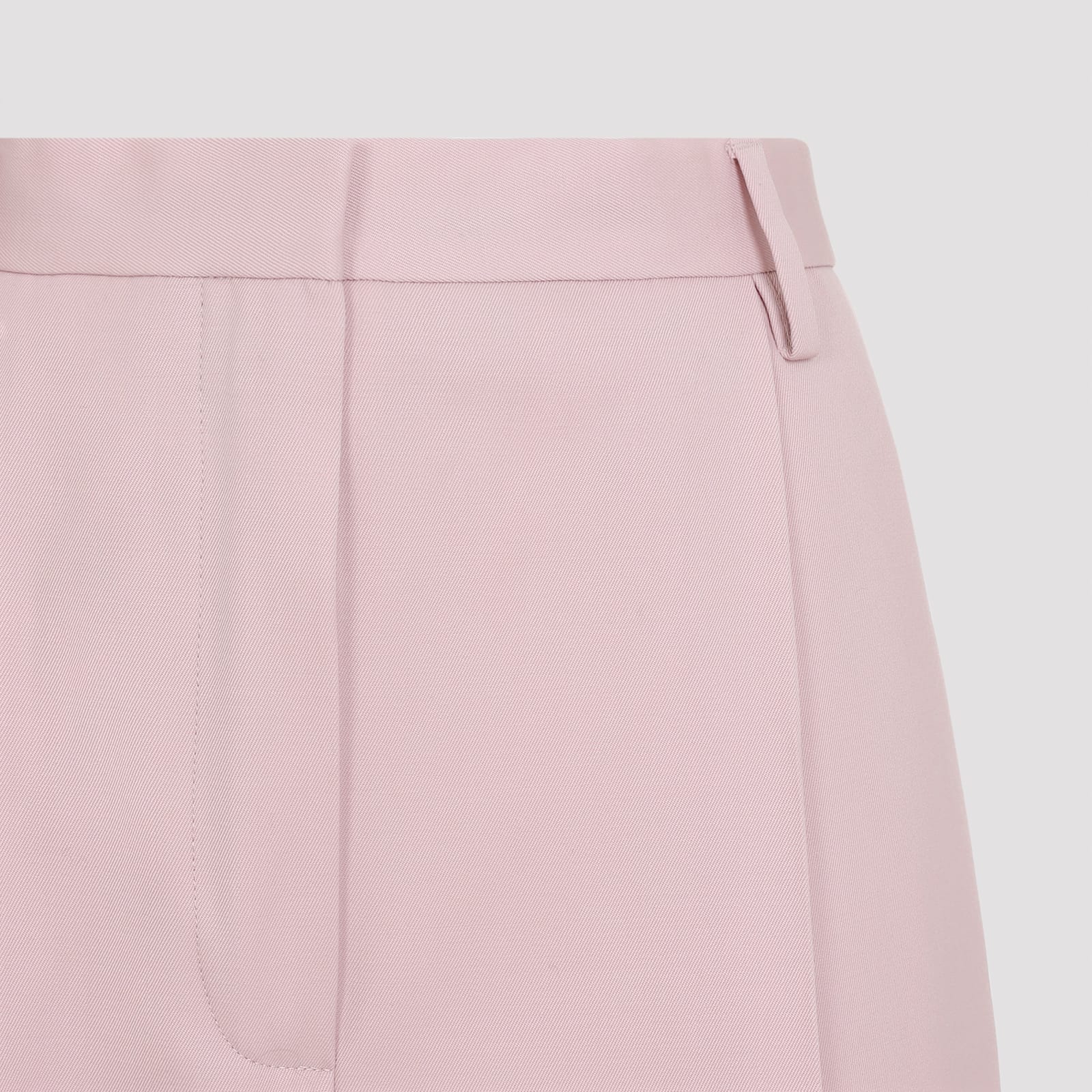Shop Dries Van Noten Wide Pants In Old Rose