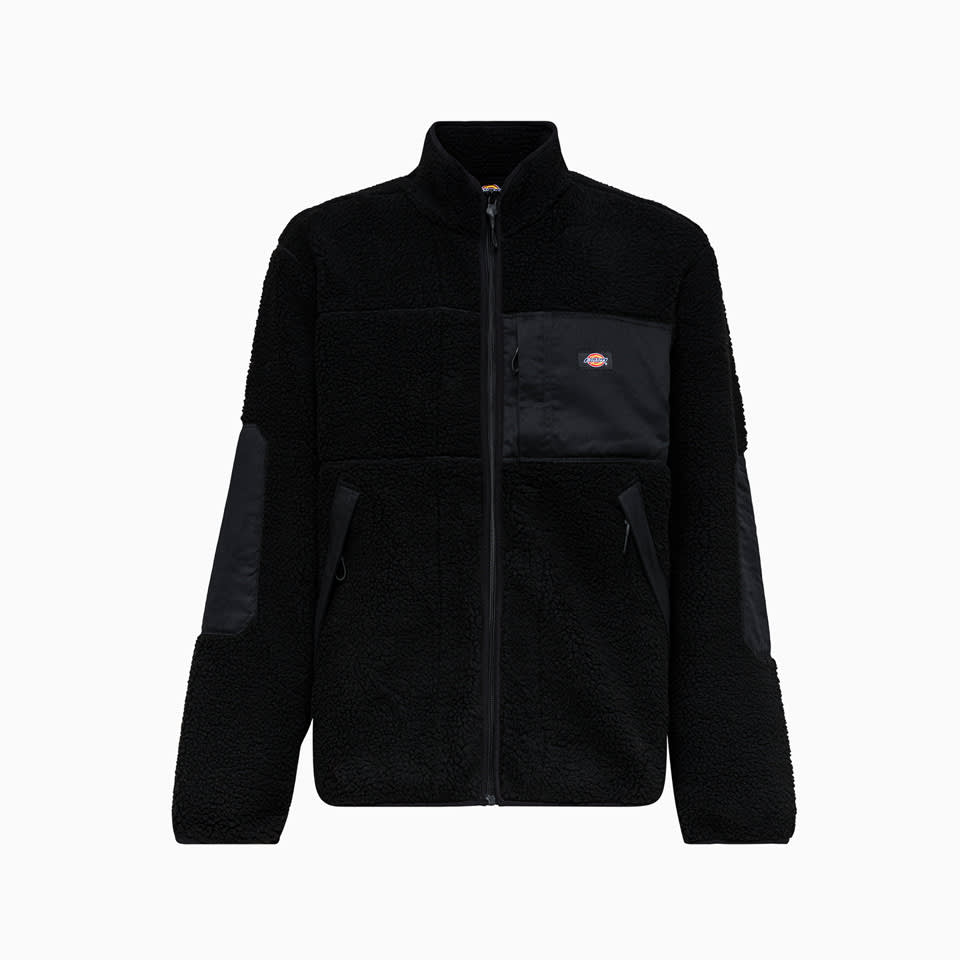Dickies Red Chute Sherpa Jacket Dk0a4xtfblk1