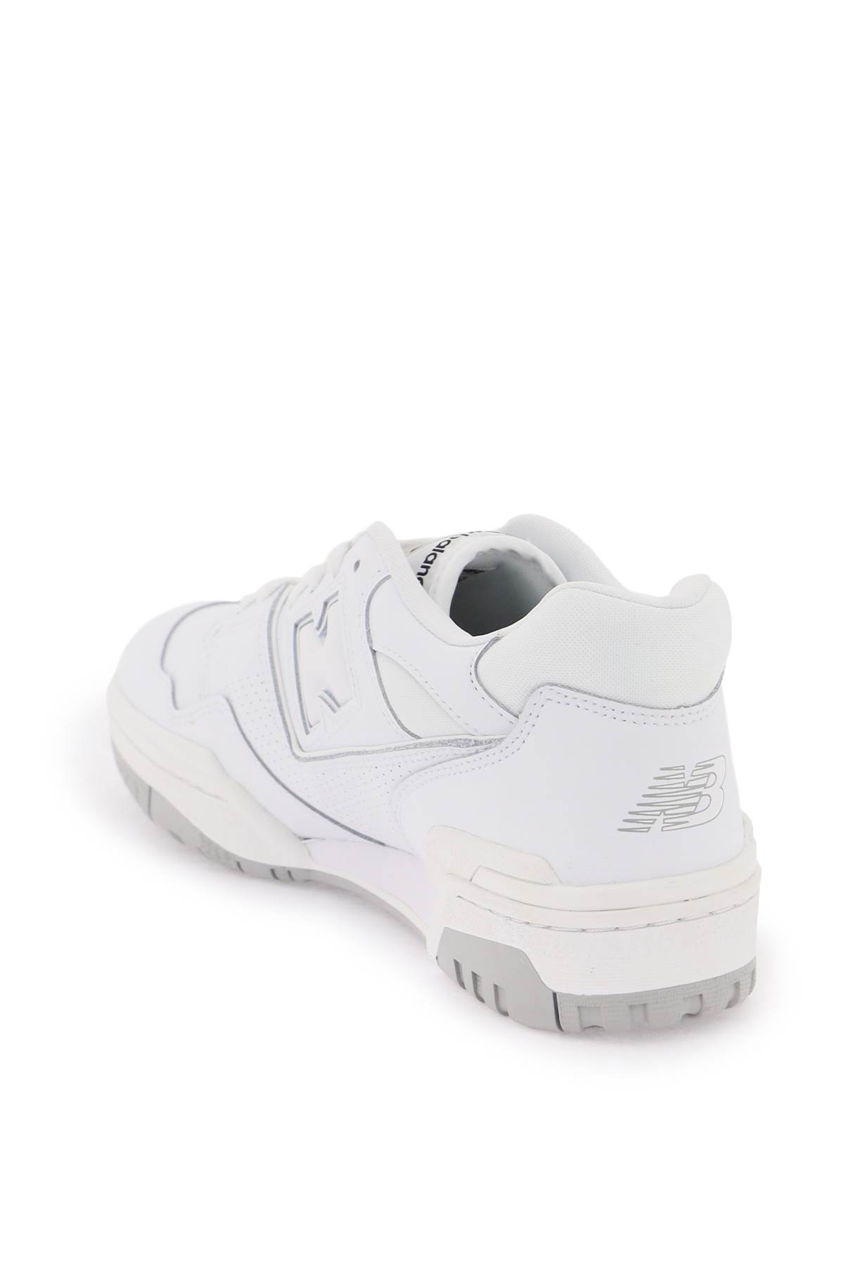 Shop New Balance 550 Sneakers In White (white)