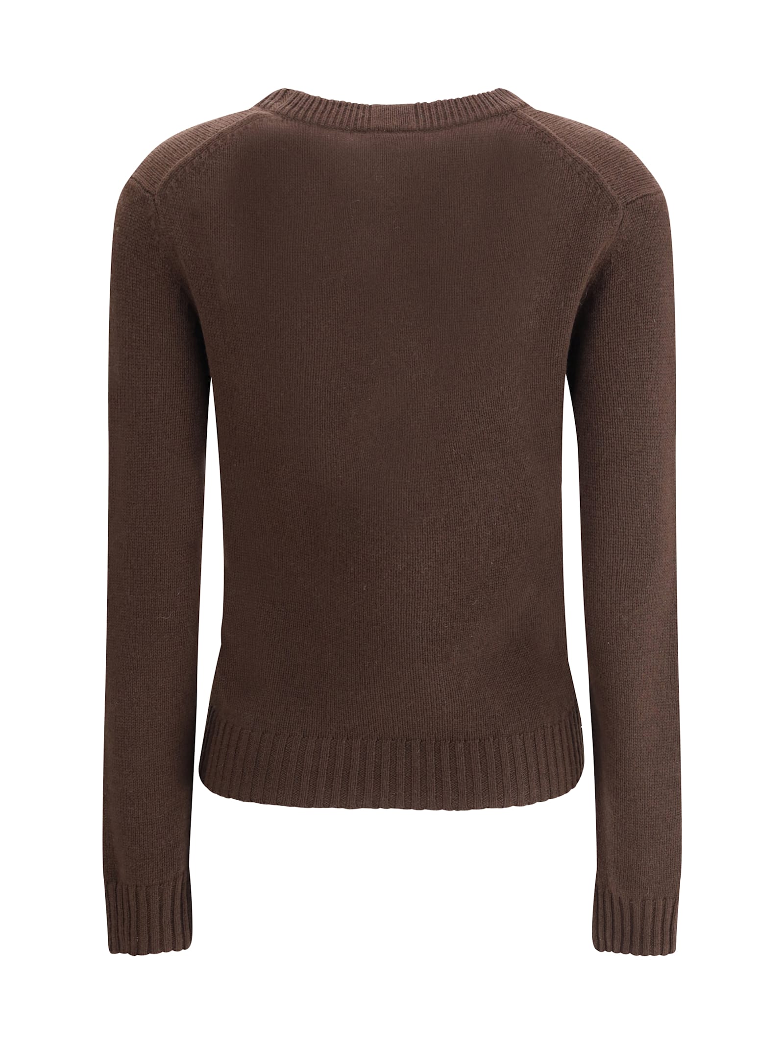 Allude Cashmere Sweater In Brown