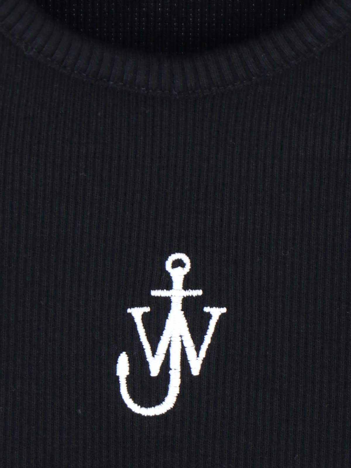 Shop Jw Anderson Logo Tank Top In Black