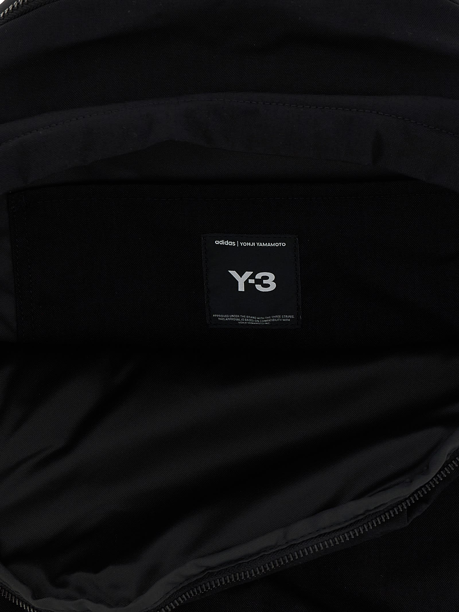 Y-3 Adjustable Straps Versatile Backpack In Black